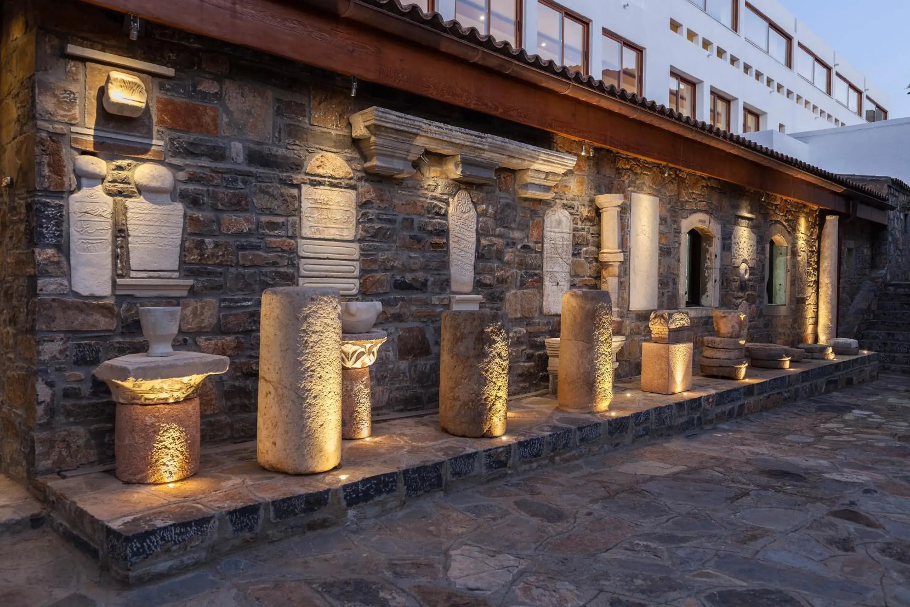 Facade/entrance in Elounda Mare Relais & Châteaux Hotel