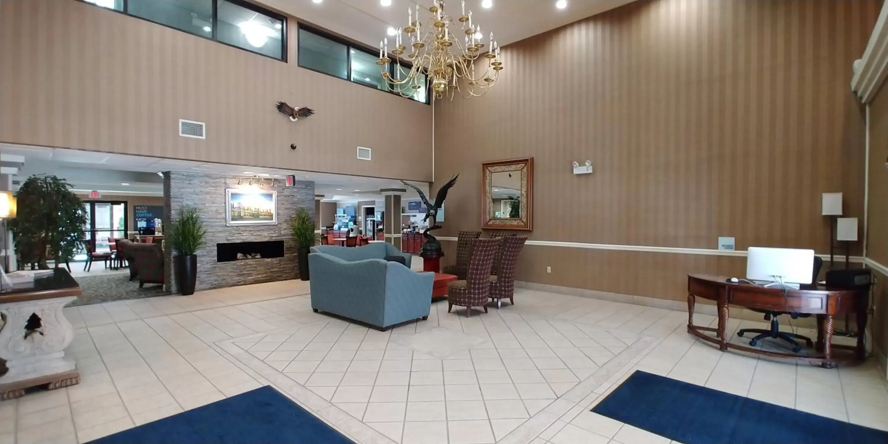 Property building, Lobby/Reception in Holiday Inn Express Hotel & Suites West Point-Fort Montgomery, an IHG Hotel