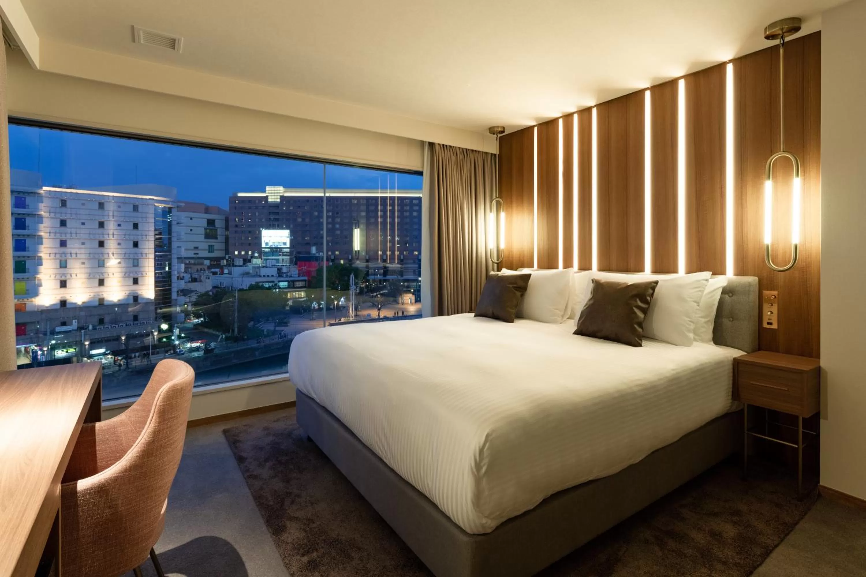 Photo of the whole room, Bed in The OneFive Villa Fukuoka