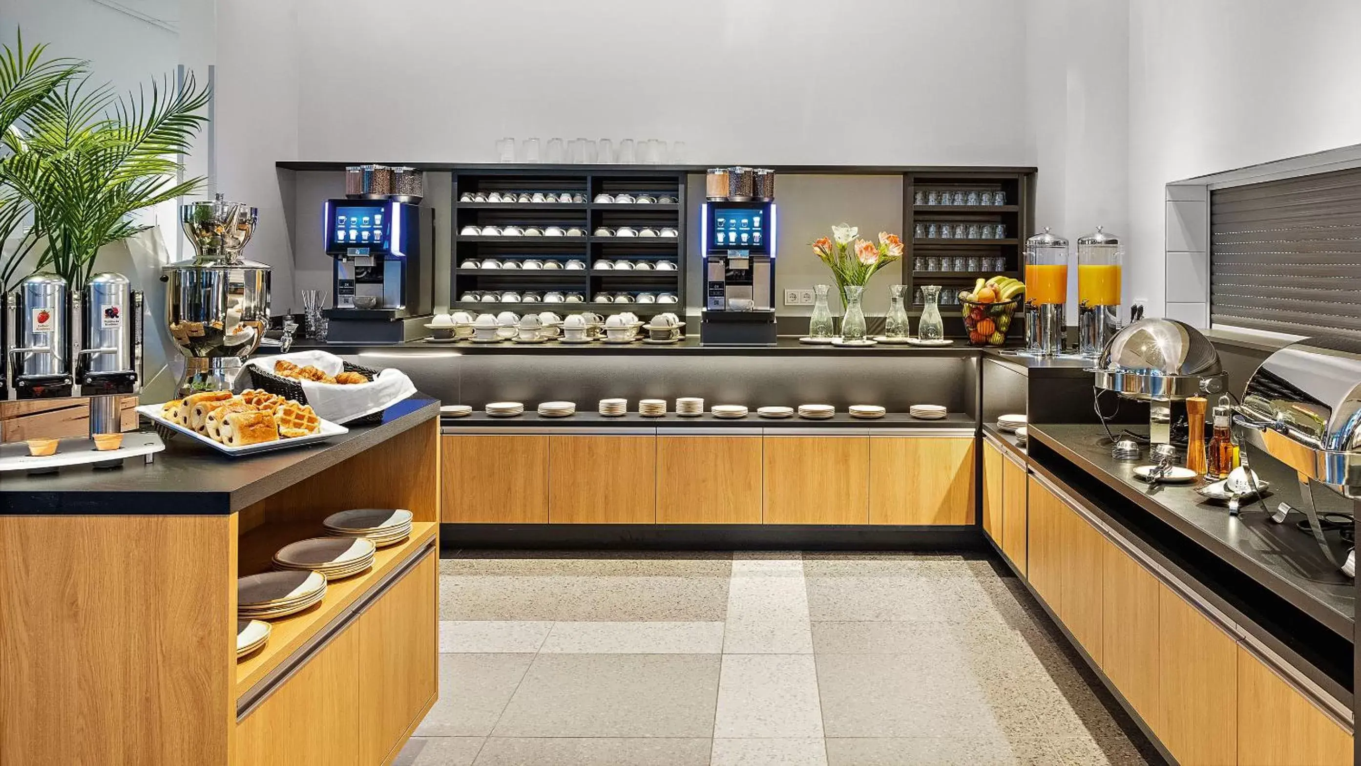 Buffet breakfast in Hey Lou Hotel Karlsruhe Messe Buffet breakfast in Hey Lou Hotel Karlsruhe Messe