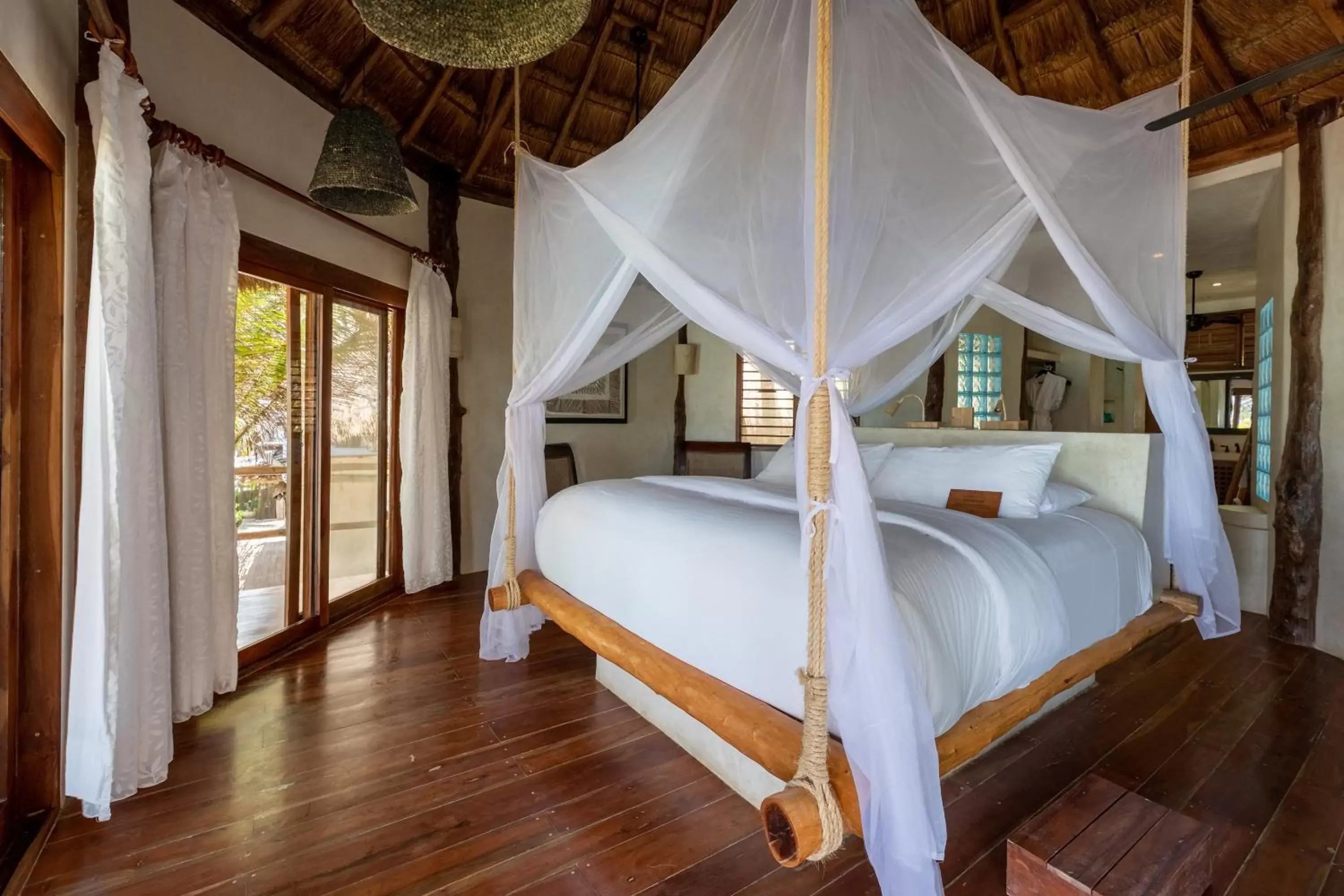 Bed in Encantada Tulum