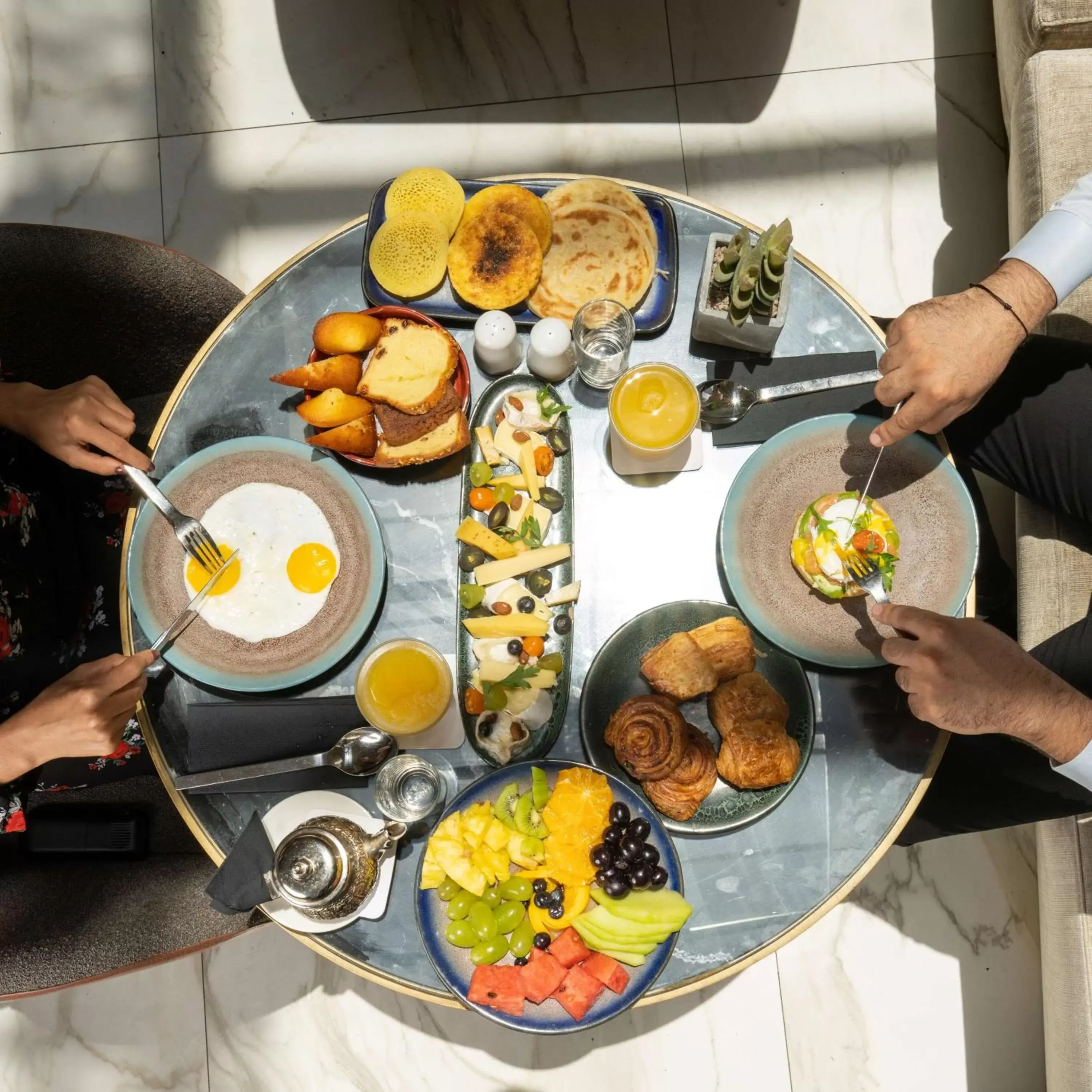 Breakfast in Radisson Blu Hotel Casablanca City Center