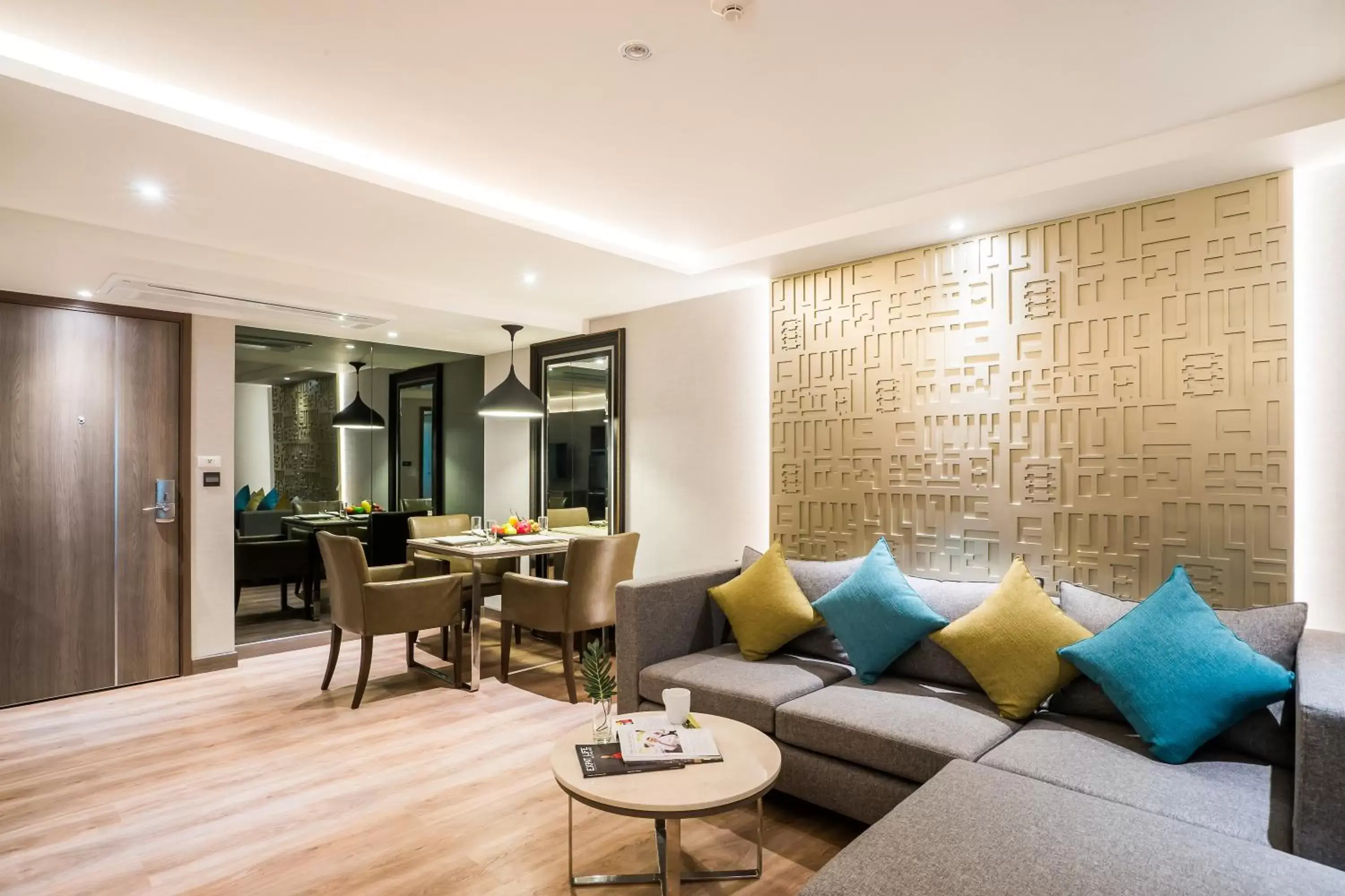 Living room, Seating Area in Citrus Suites Sukhumvit 6 by Compass Hospitality