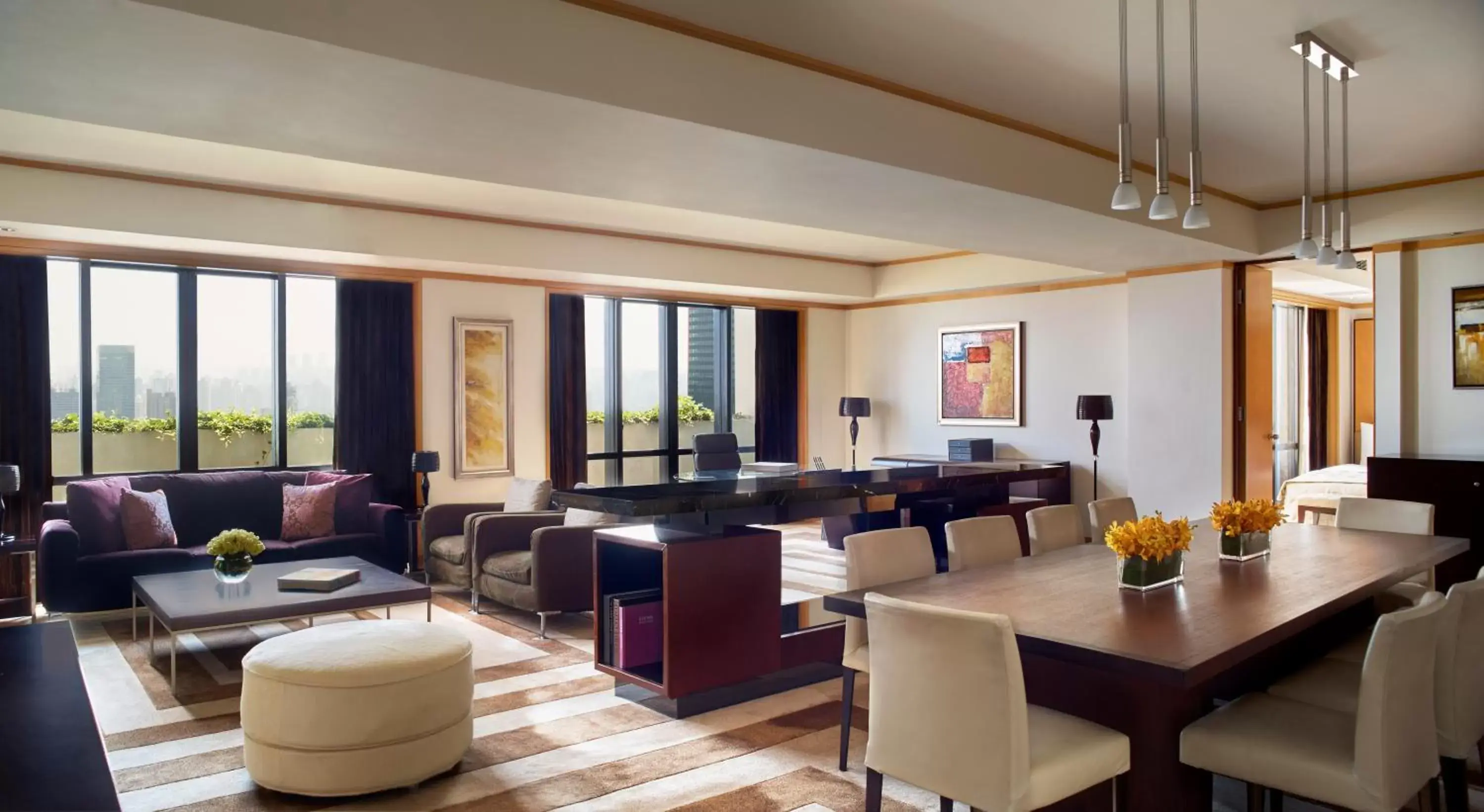 Living room in The Portman Ritz-Carlton Shanghai