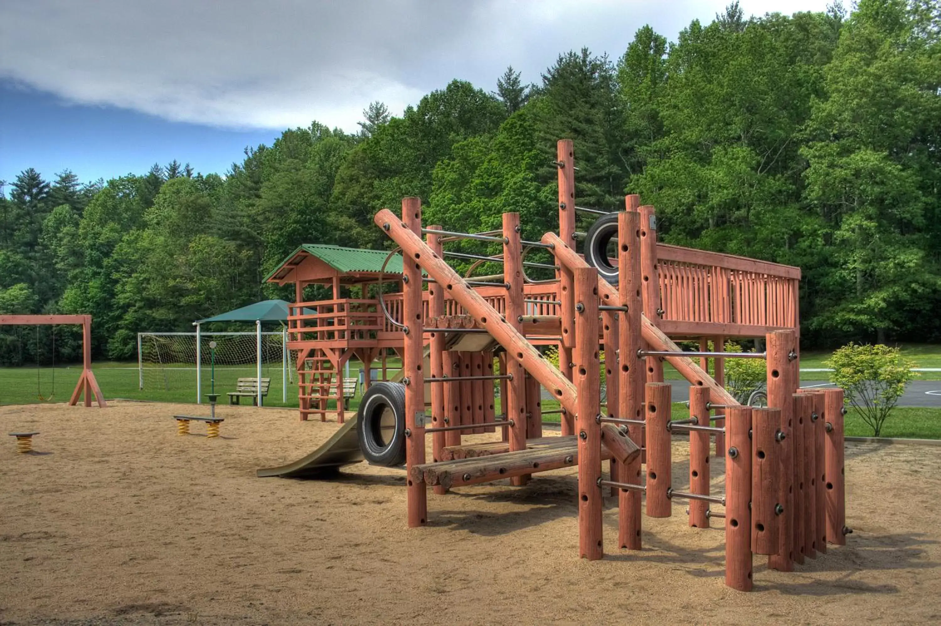 Children play ground, Children's Play Area in Foxhunt at Sapphire Valley by Capital Vacations