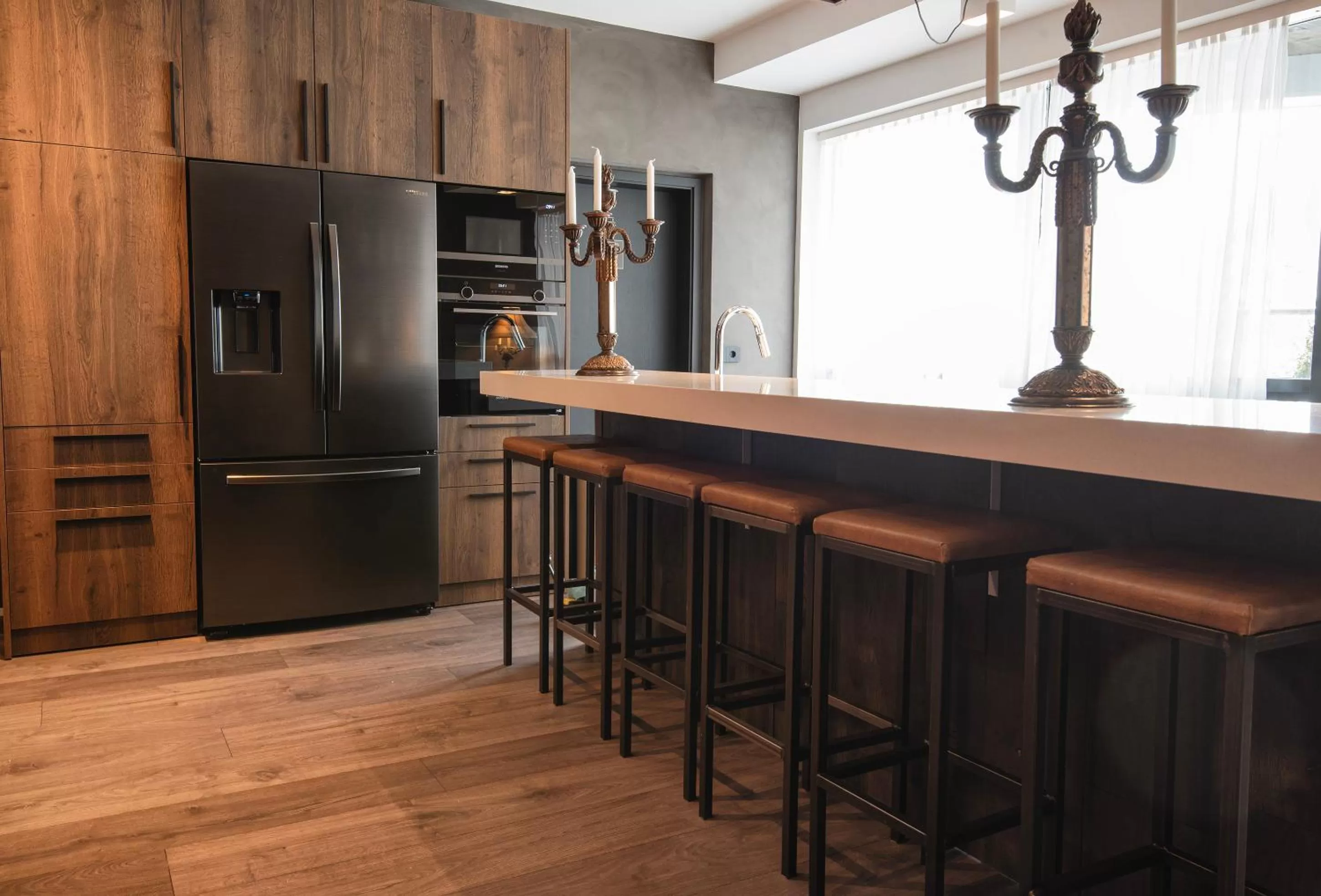 Kitchen or kitchenette in B14 Apartments & Rooms