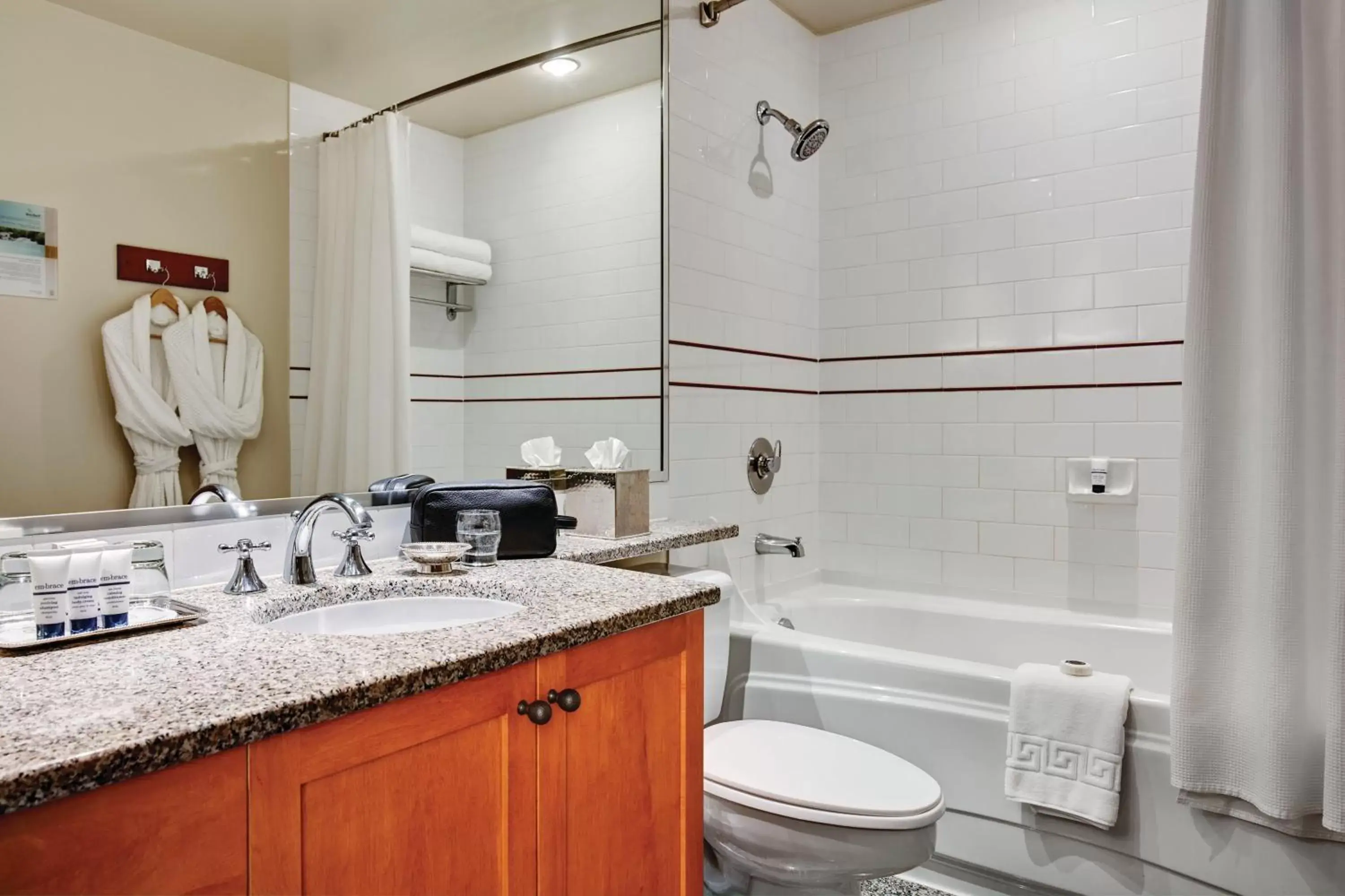 Bathroom in Pan Pacific Whistler Mountainside