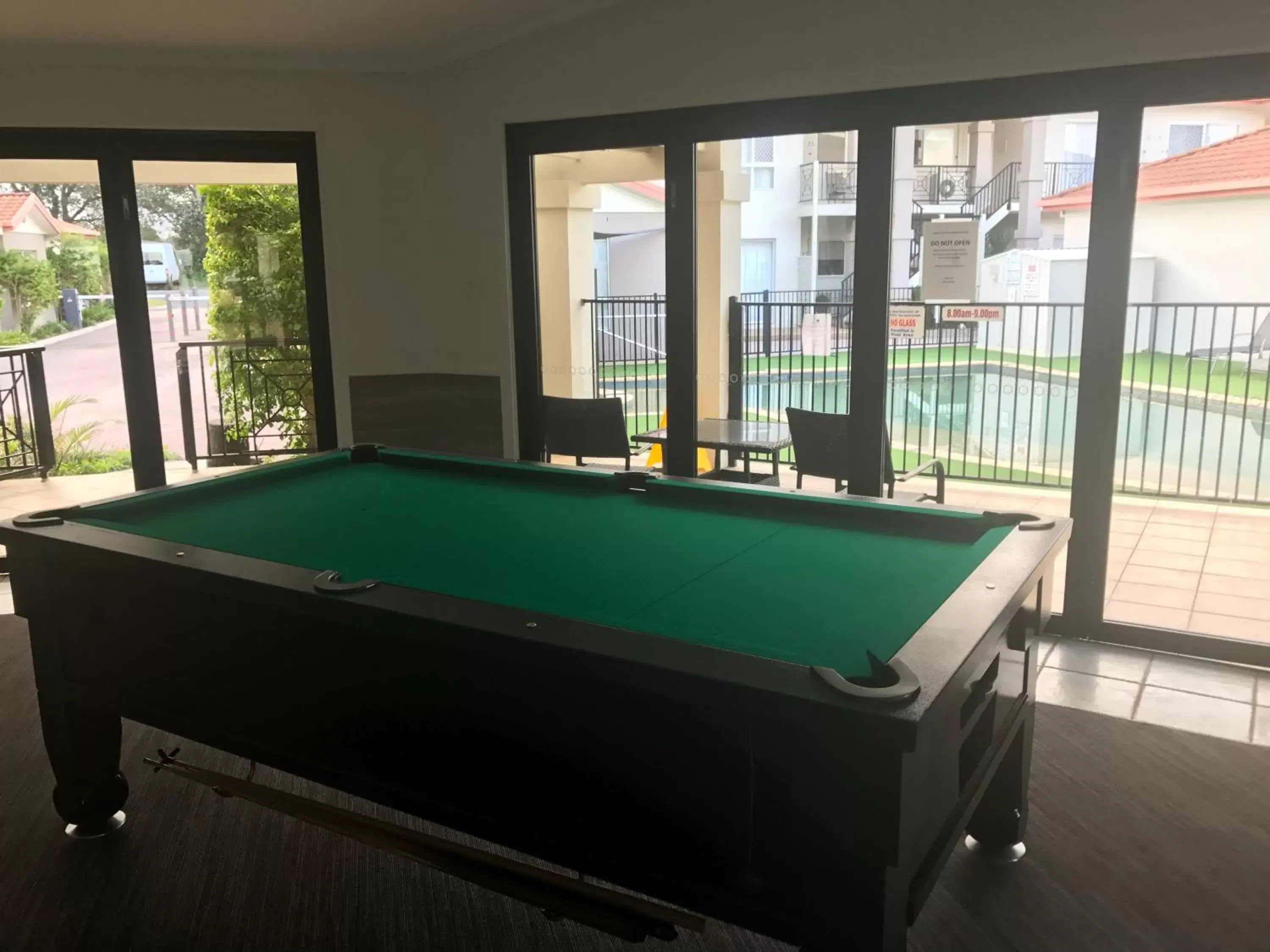 Billiard, Billiards in Meridian Beachside Apartments