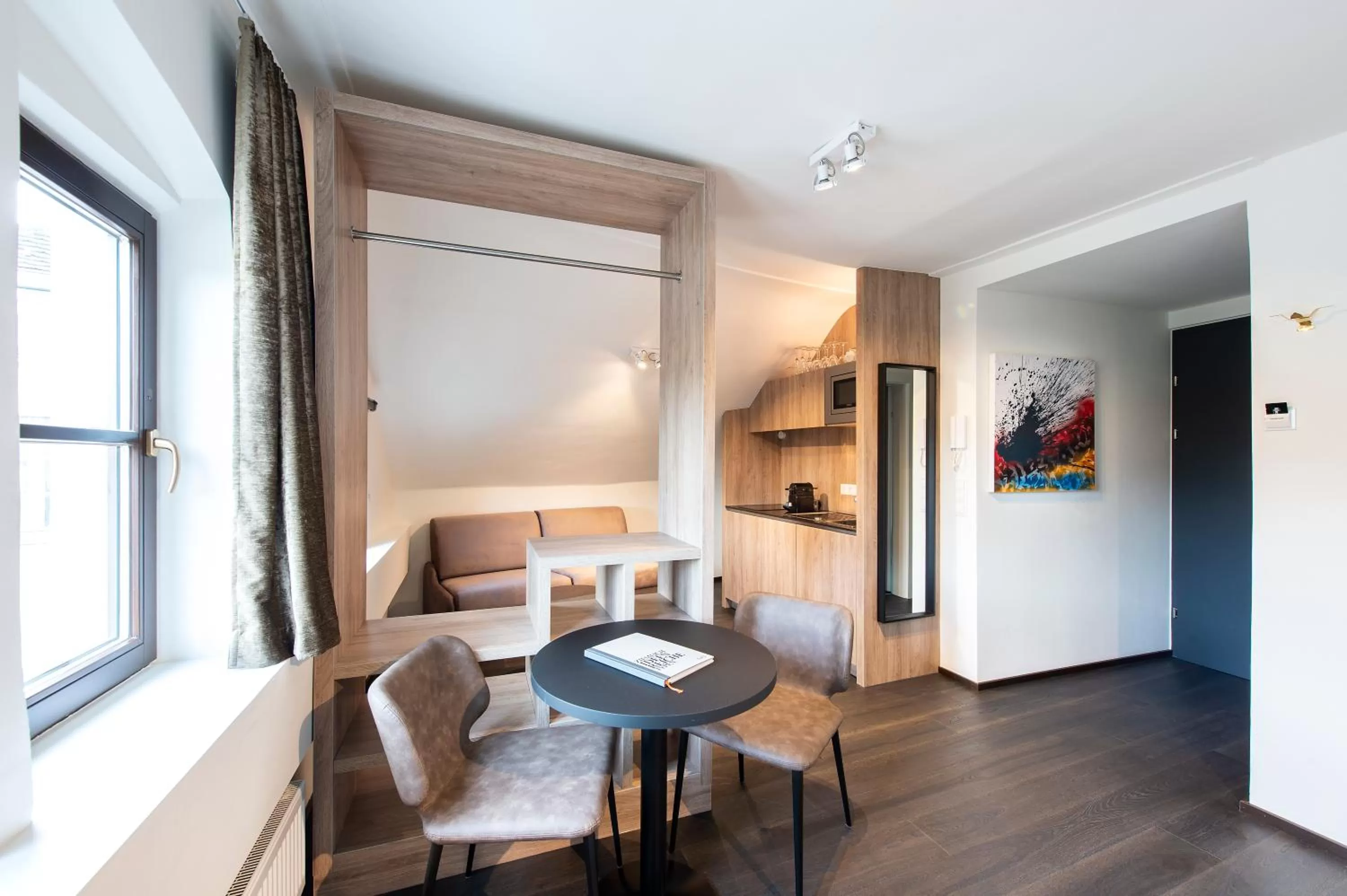 Living room in Blackhome Innsbruck Boutique I contactless check-in