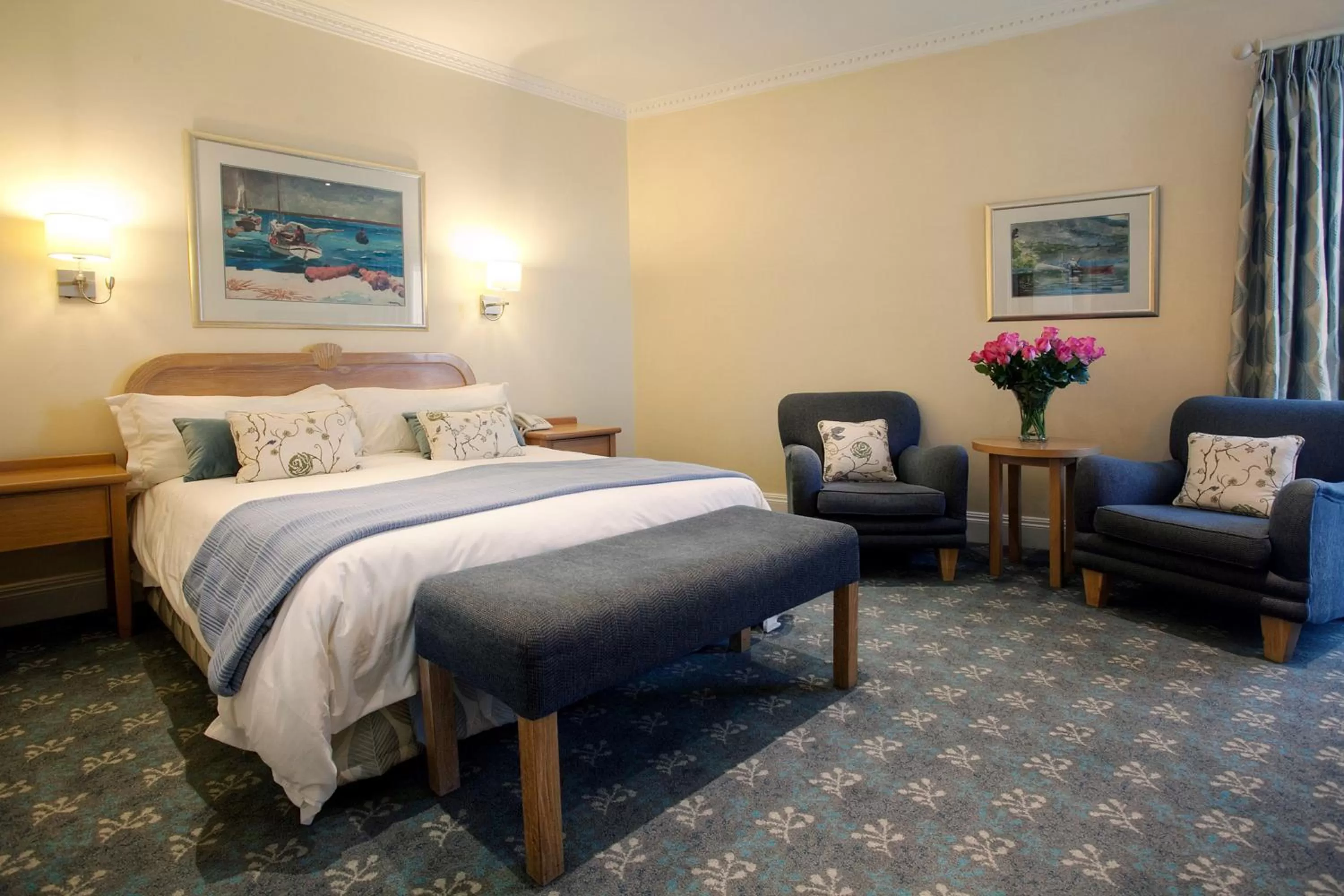 Bed in The Beach Hotel