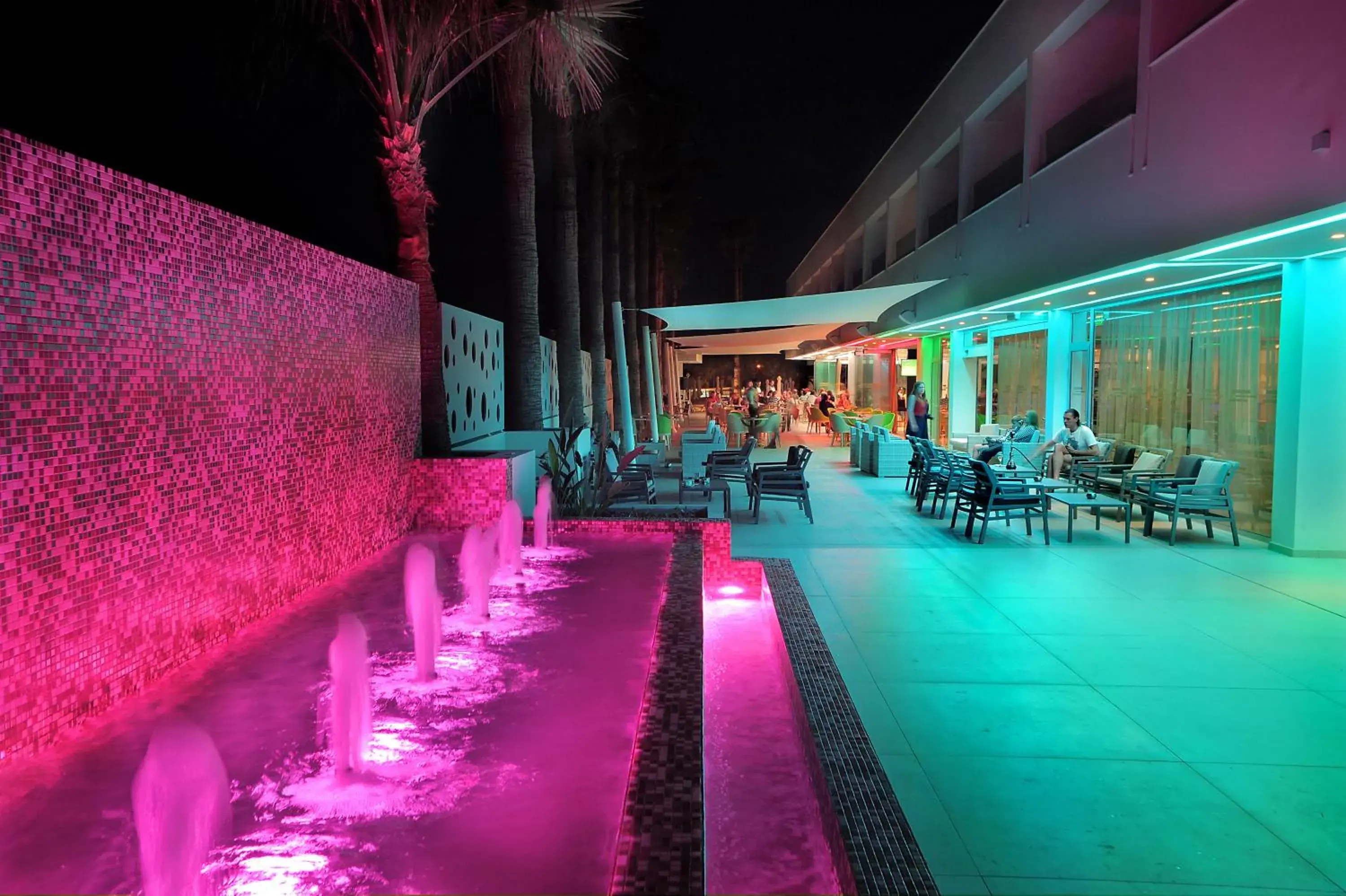 Night, Restaurant/Places to Eat in Nelia Beach Hotel & Spa