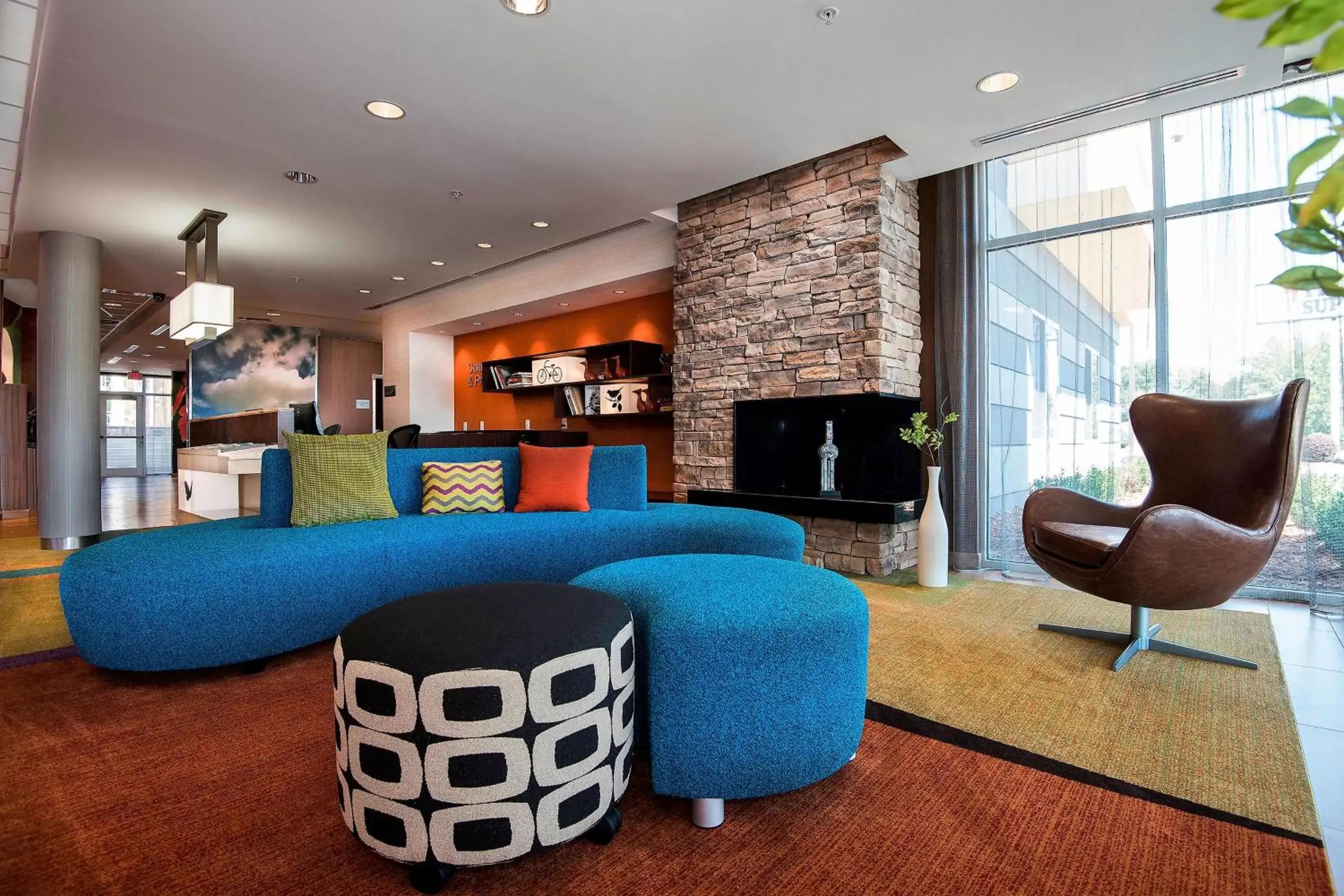 Lobby or reception, Seating Area in Fairfield Inn & Suites by Marriott Little Rock Benton