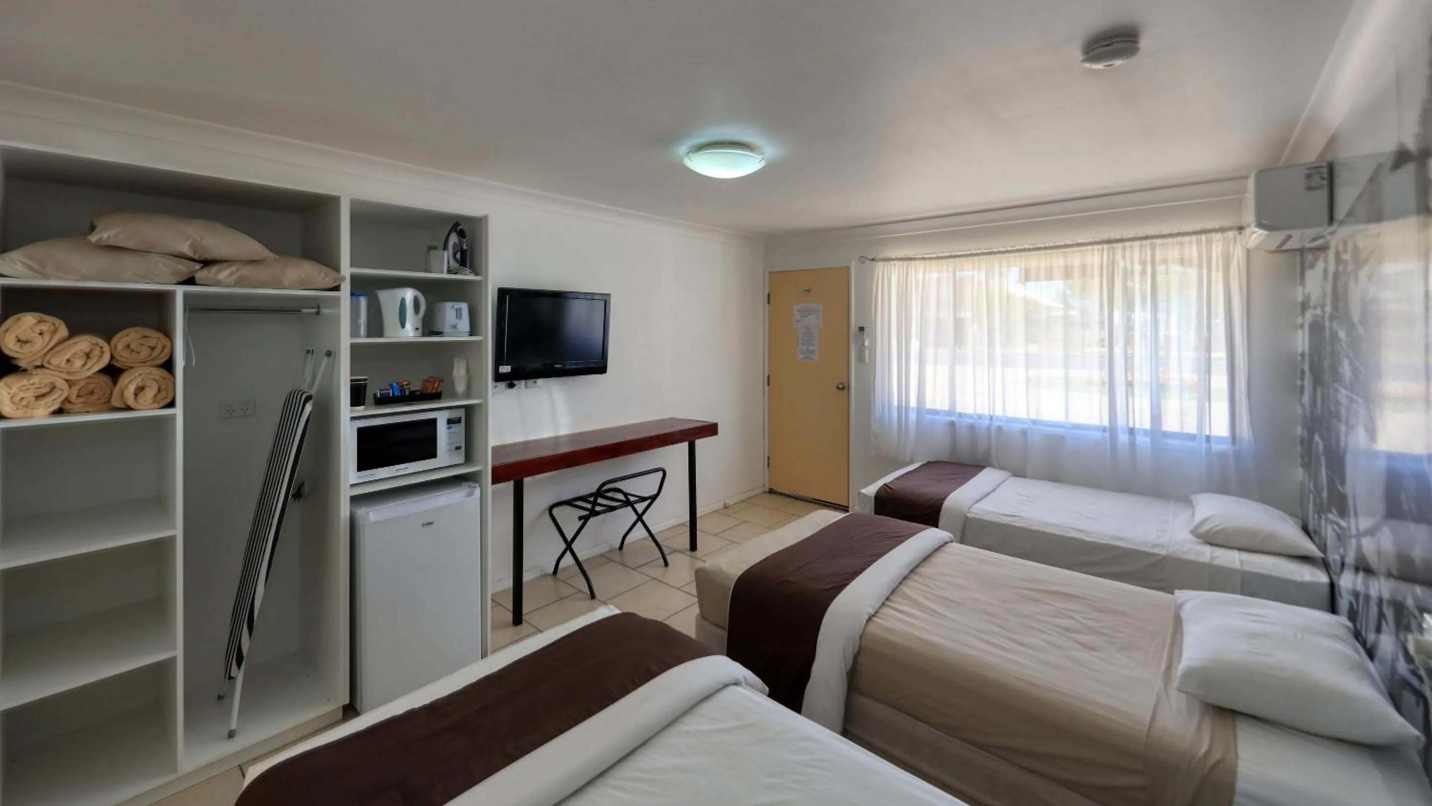 Bed in Hotel Corones