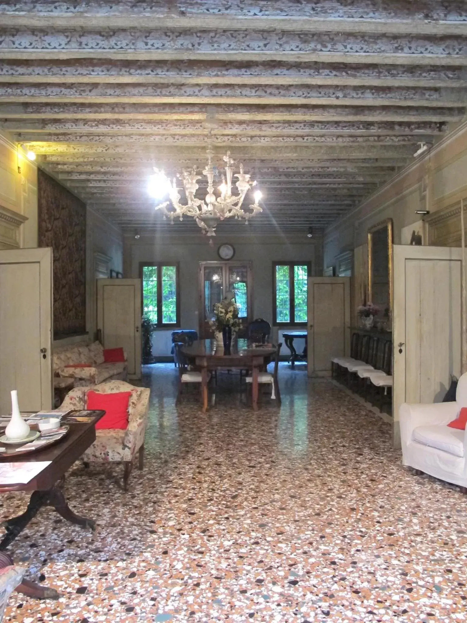 Communal lounge/ TV room, Restaurant/Places to Eat in B&B Villa Gradenigo