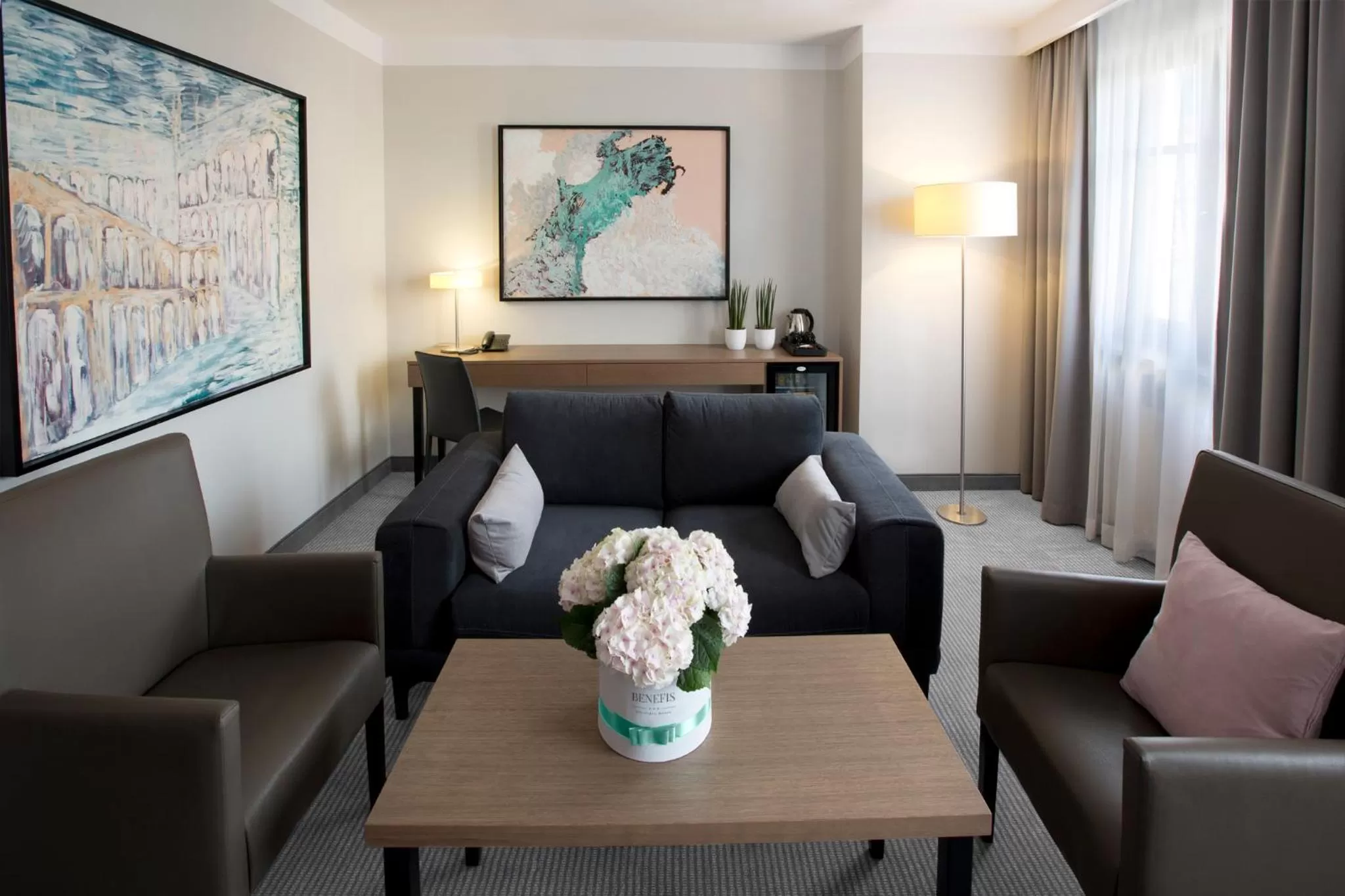 Photo of the whole room in Benefis Boutique Hotel