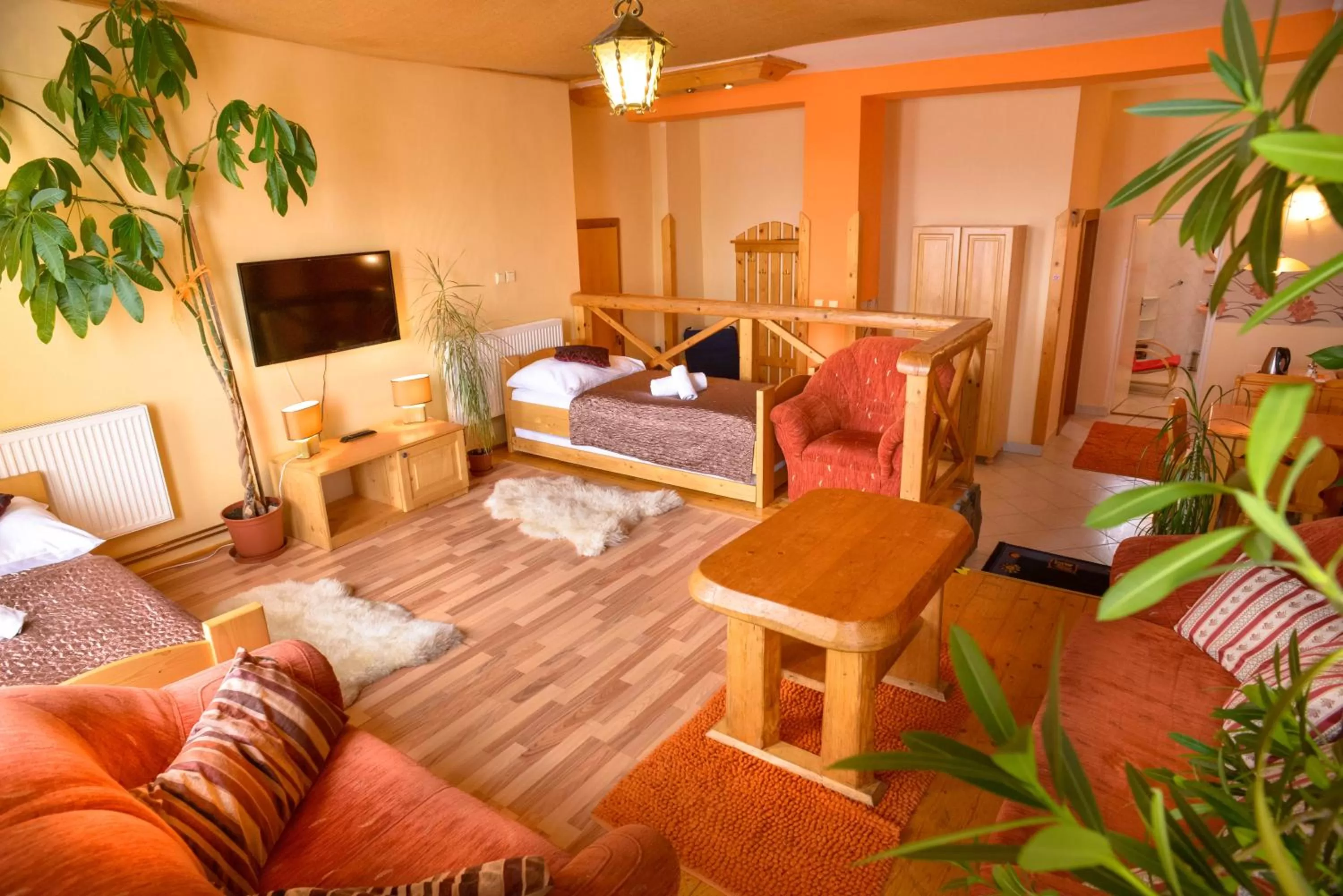 Living room, Seating Area in Apartmány Renomal