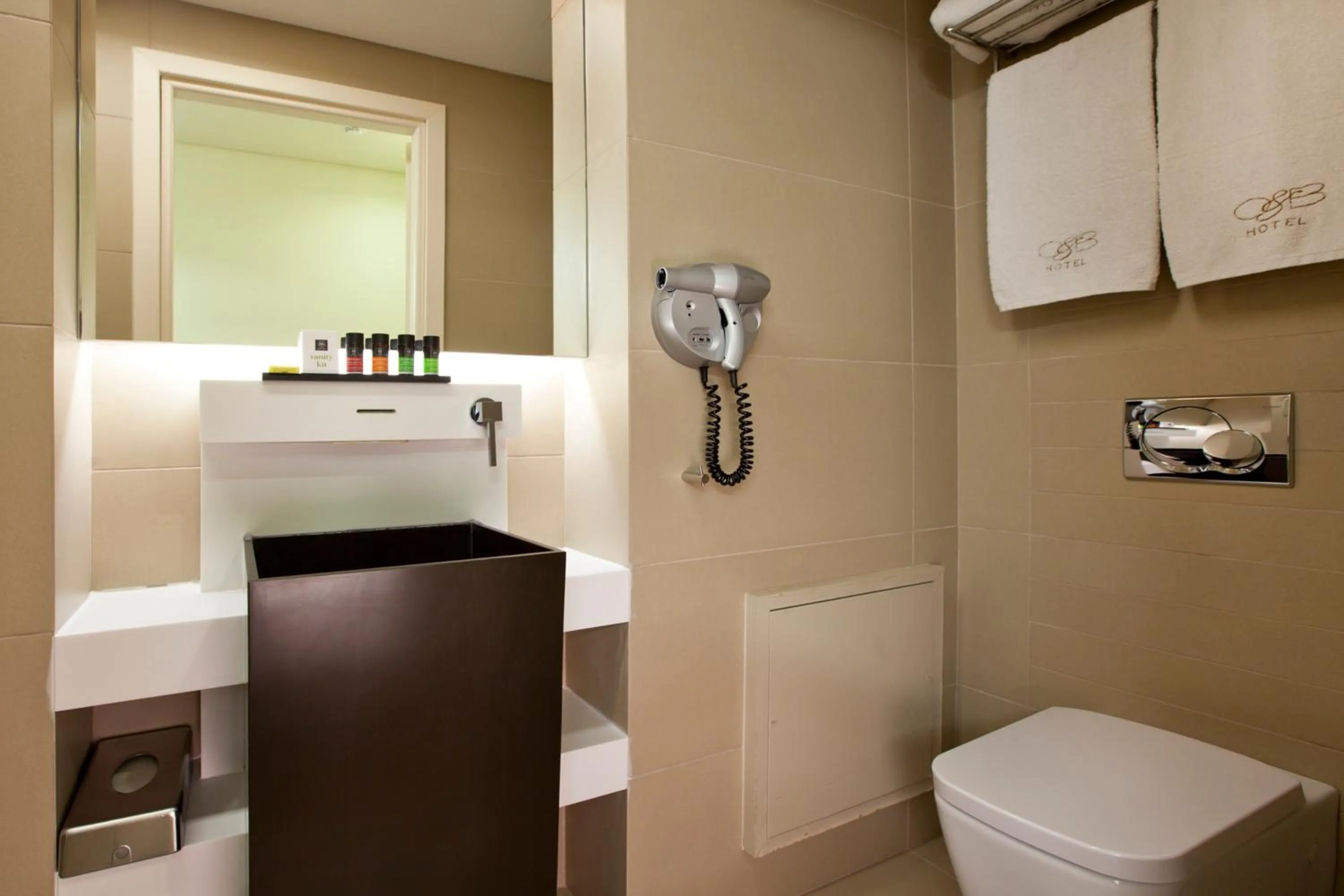 Bathroom in O&B Athens Boutique Hotel