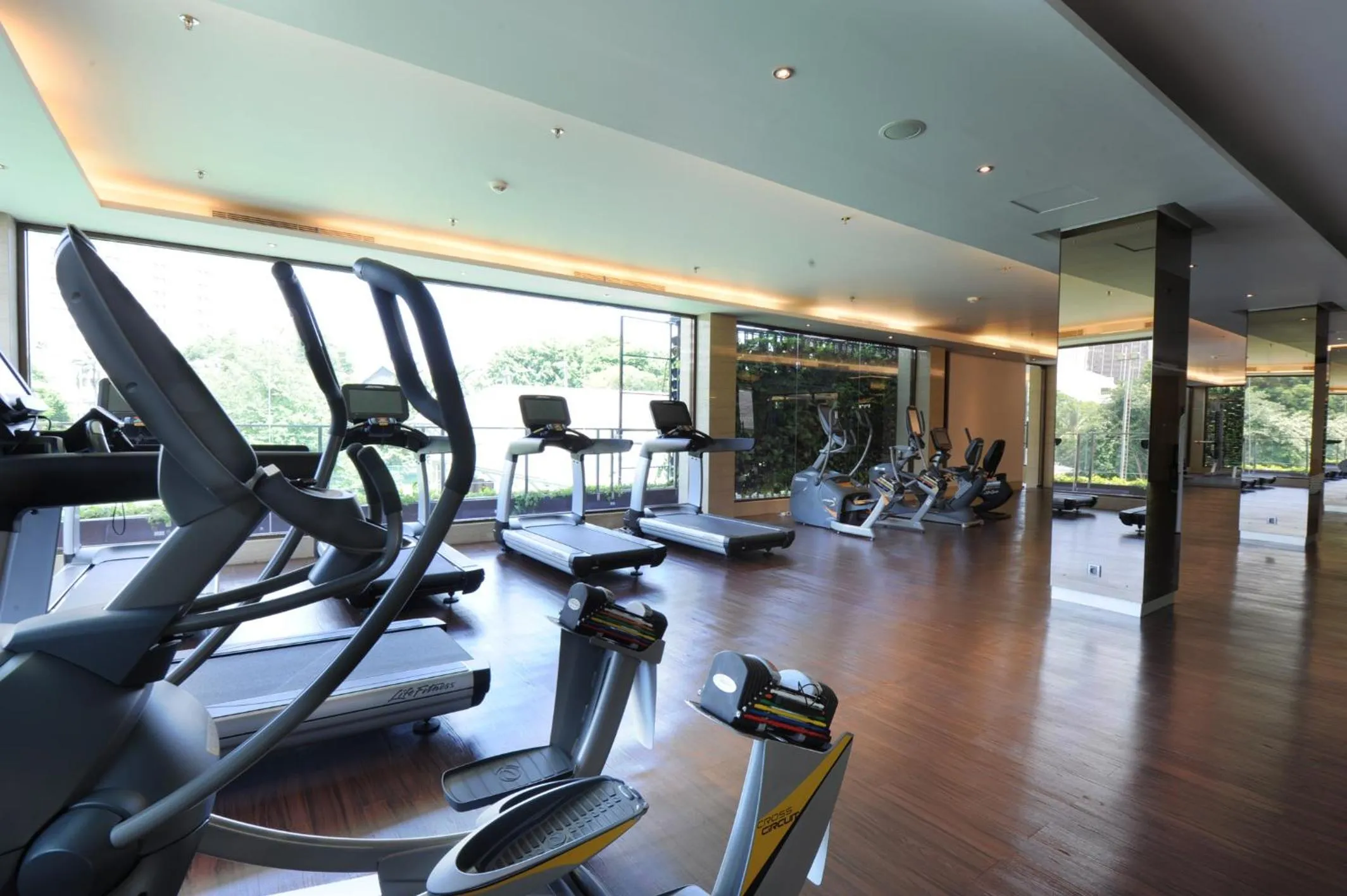 Fitness centre/facilities in Hotel Borobudur Jakarta
