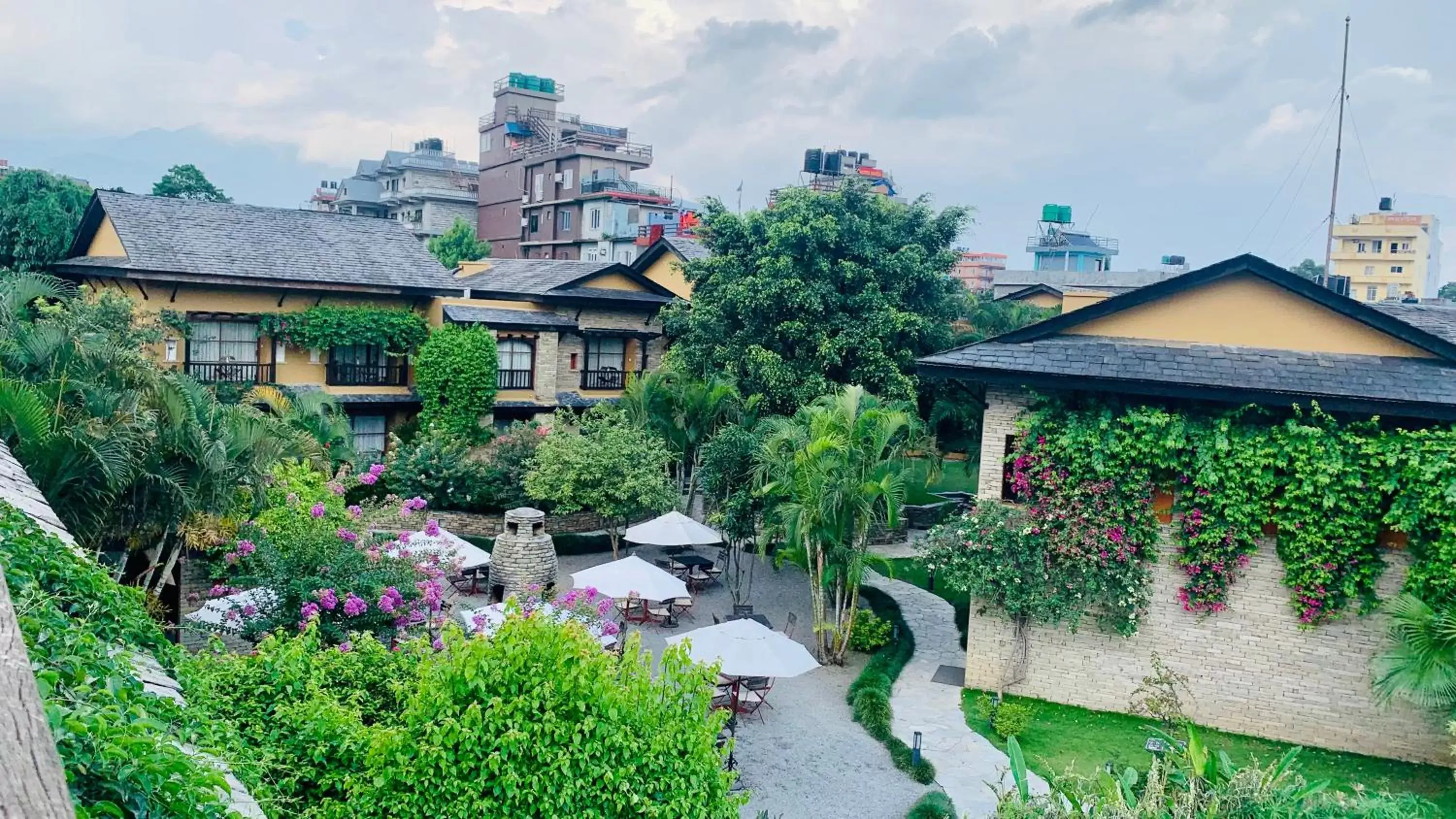 Property building in Temple Tree Resort & Spa, Pokhara Property building in Temple Tree Resort & Spa, Pokhara