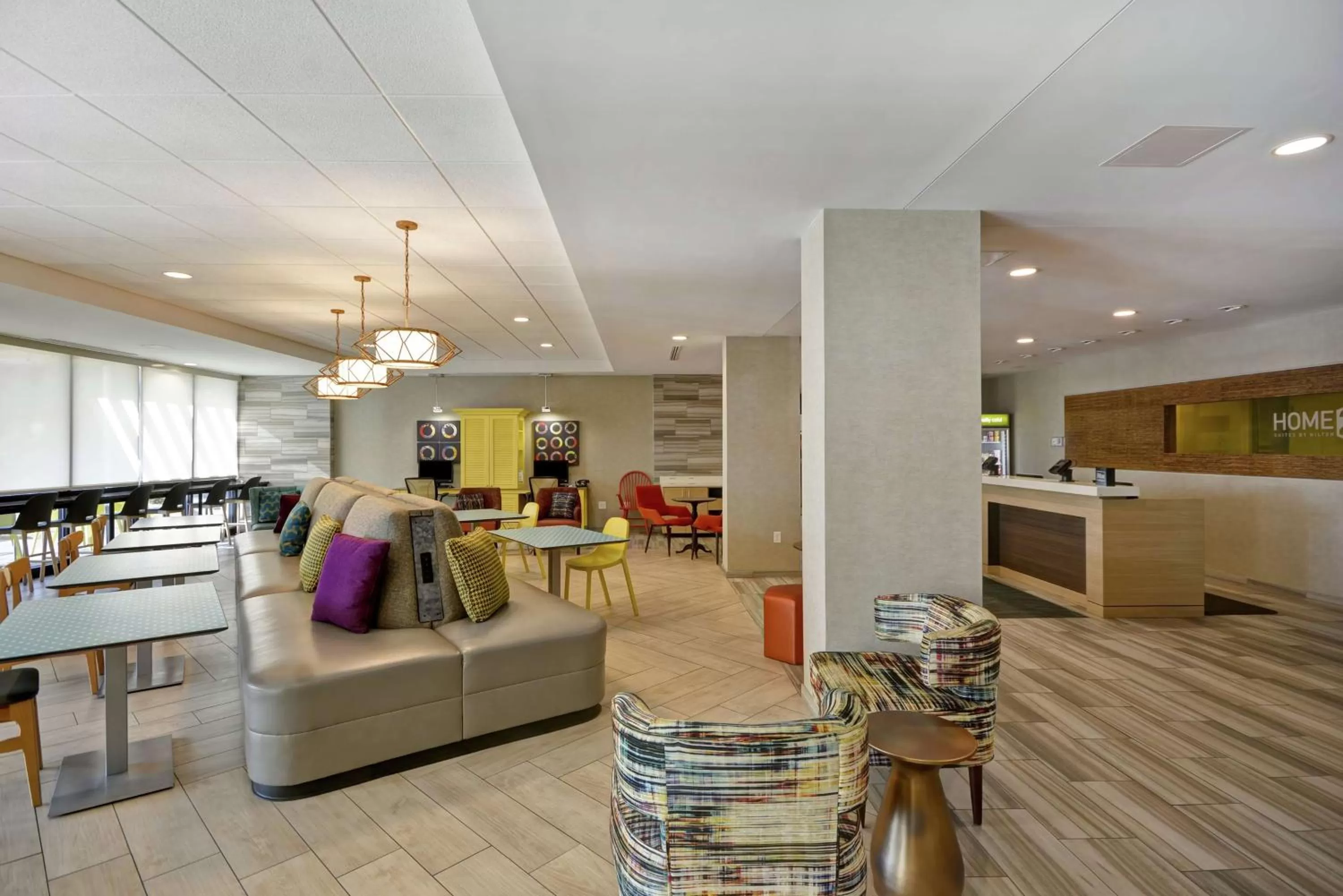 Lobby or reception in Home2 Suites By Hilton Clarksville Louisville North