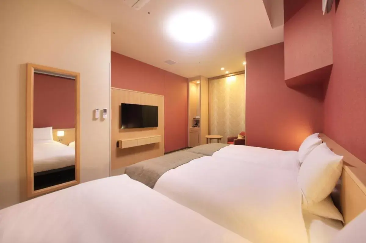 Bed in Richmond Hotel Tokyo Mejiro