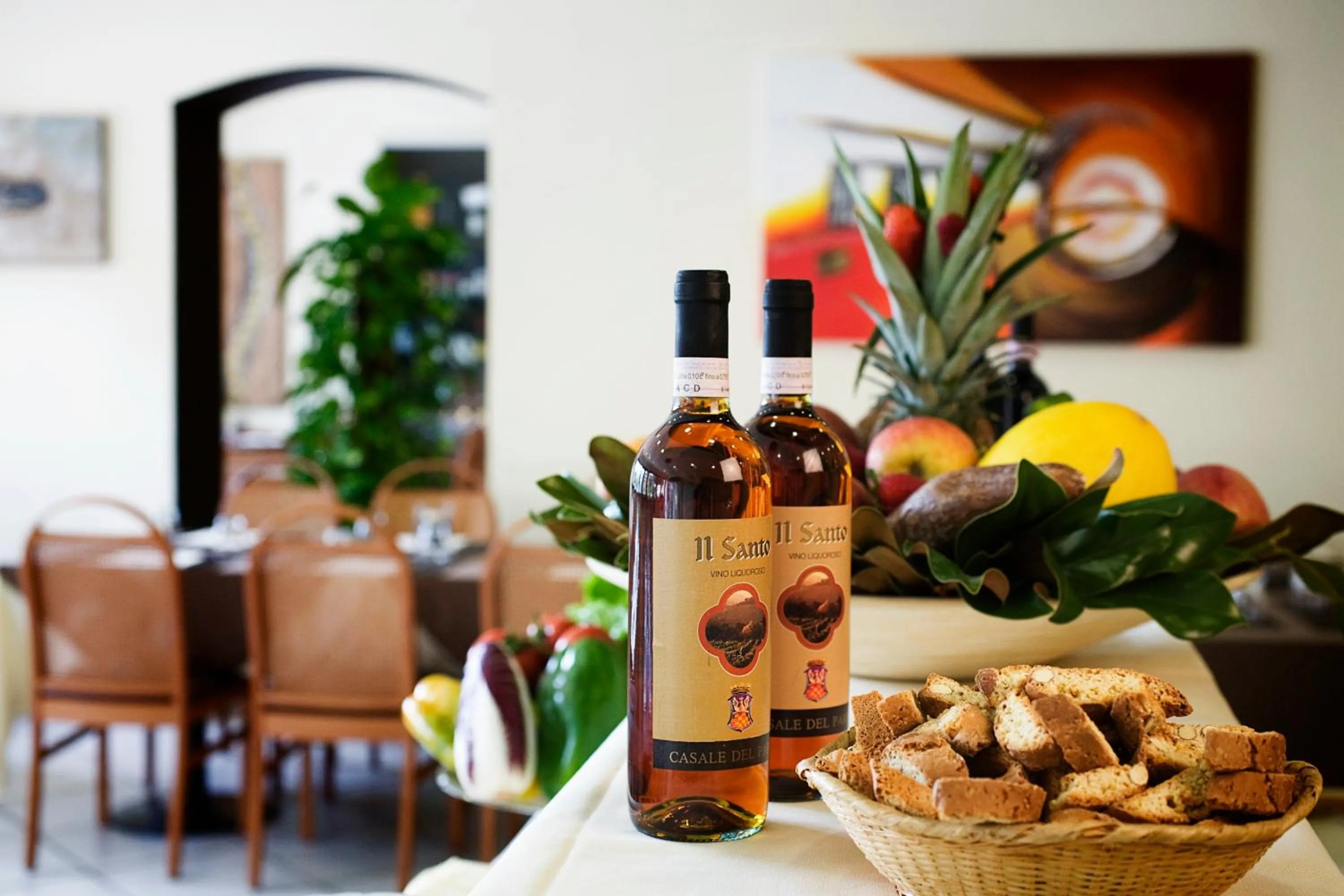 Food and drinks in Hotel Montebello