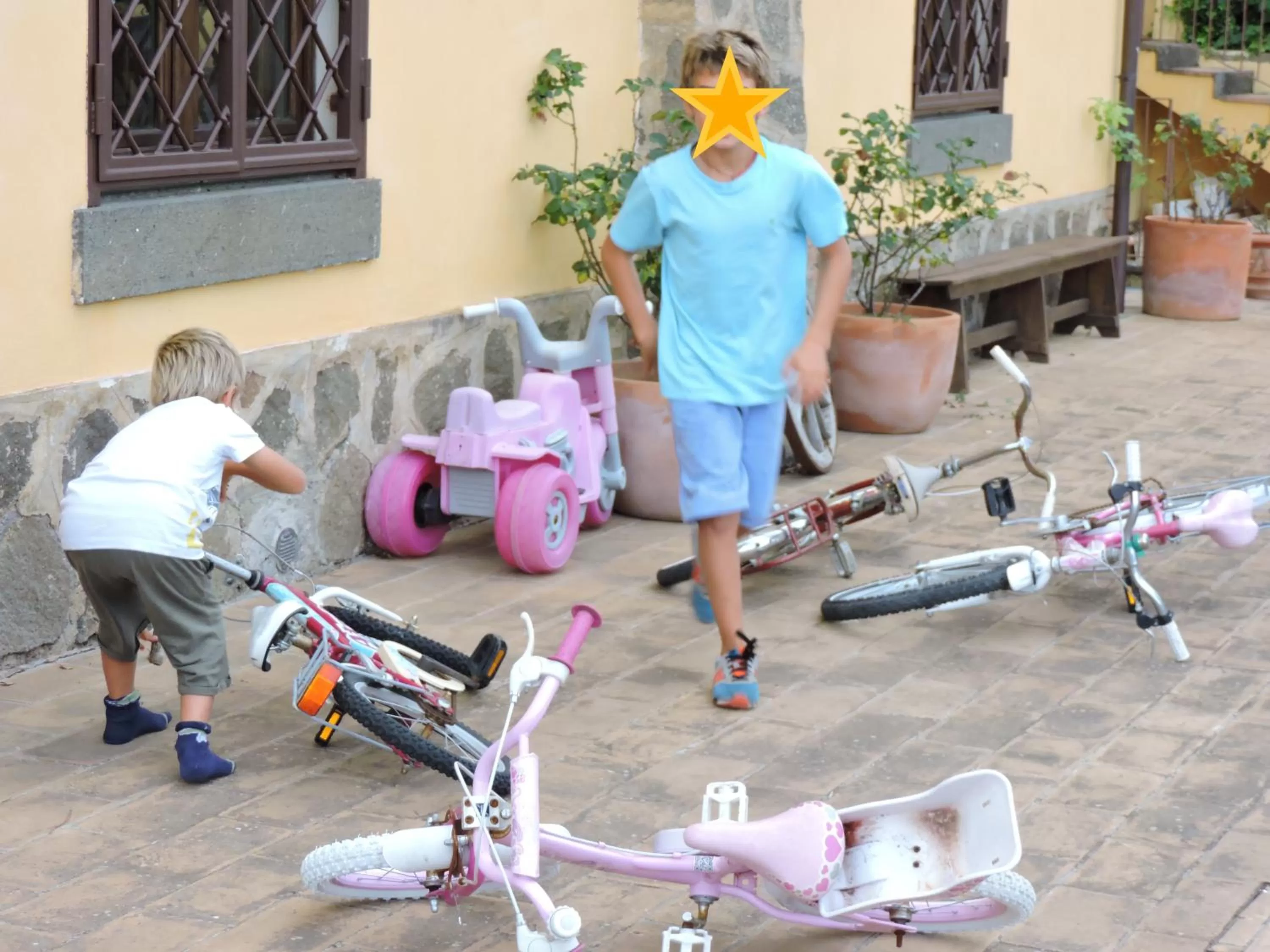 Children play ground in Casale Fedele Family Village Vicino al Borgo