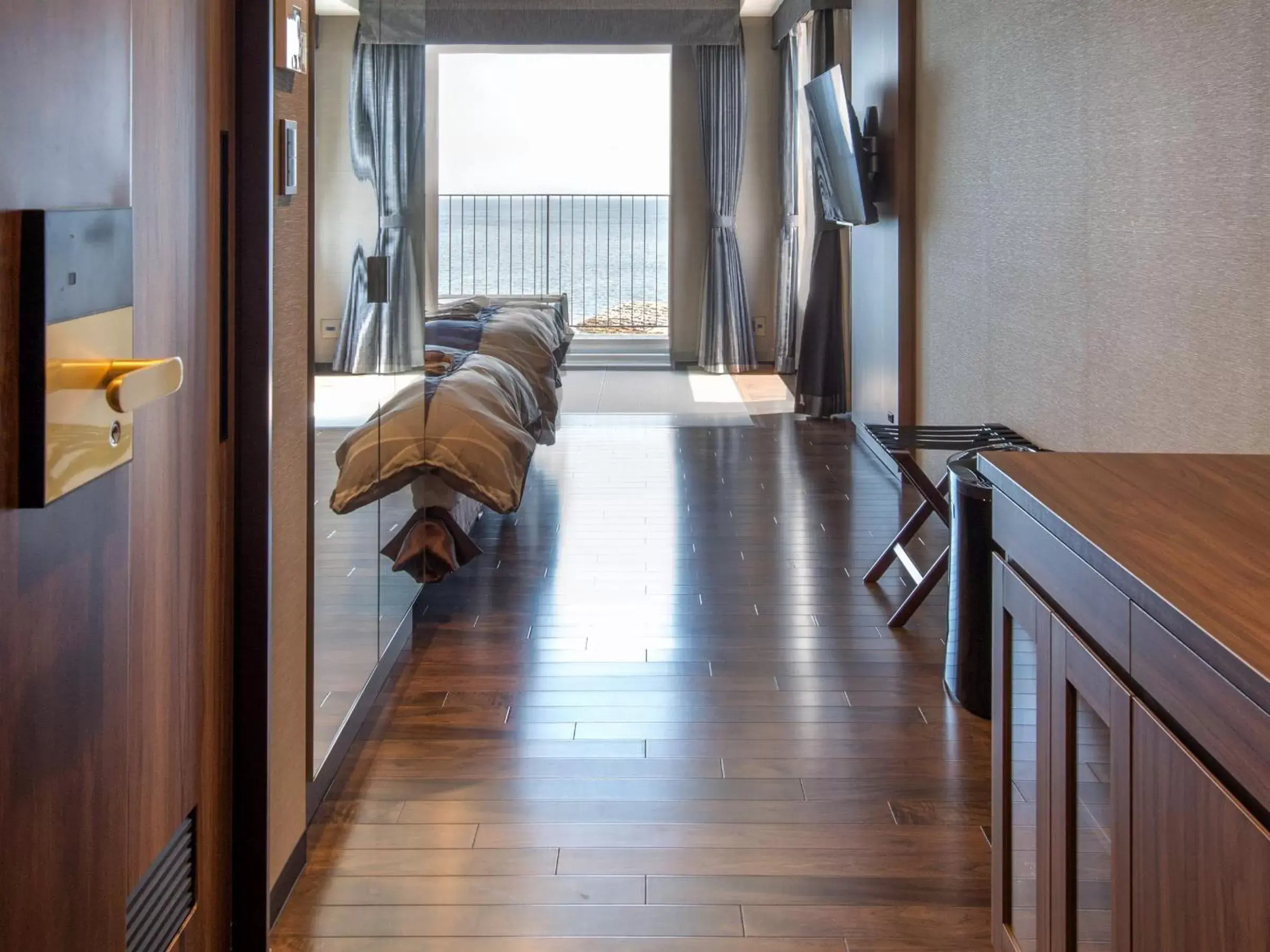 Decorative detail, Bed in REX HOTEL Beppu Decorative detail, Bed in REX HOTEL Beppu