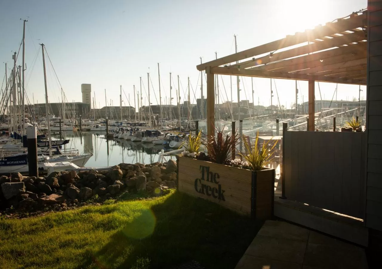 Property building in Rooms at Haslar Marina