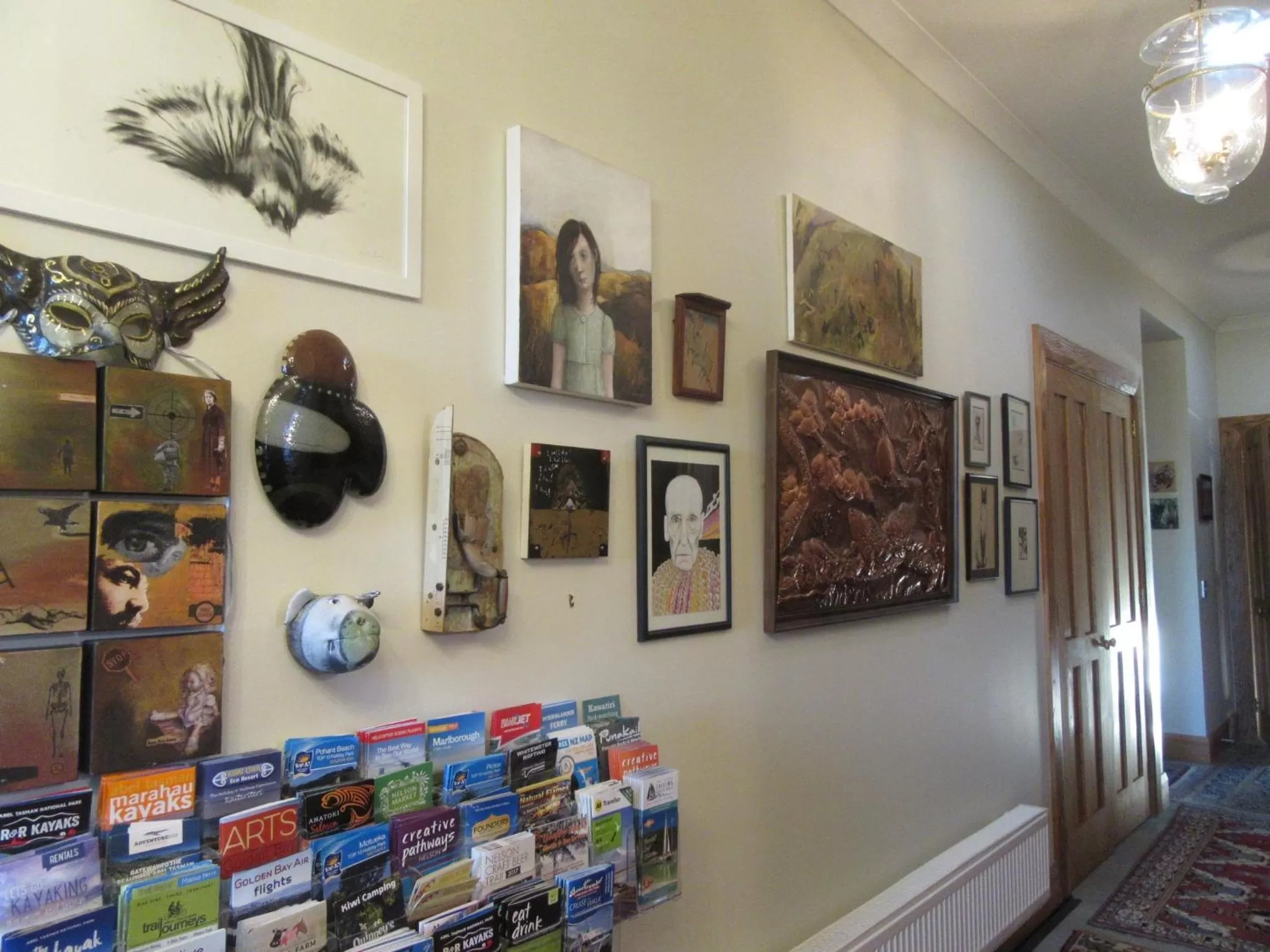 Decorative detail in Redwood Valley B & B