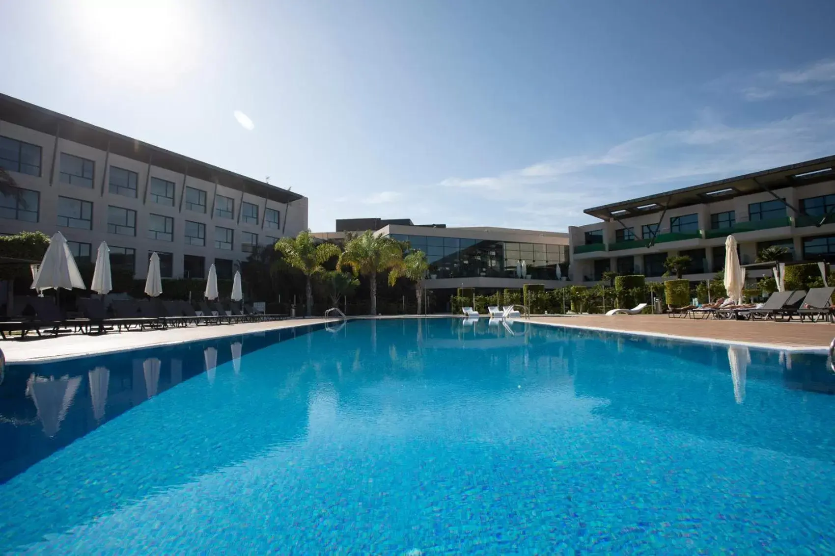 Swimming pool in La Finca Resort