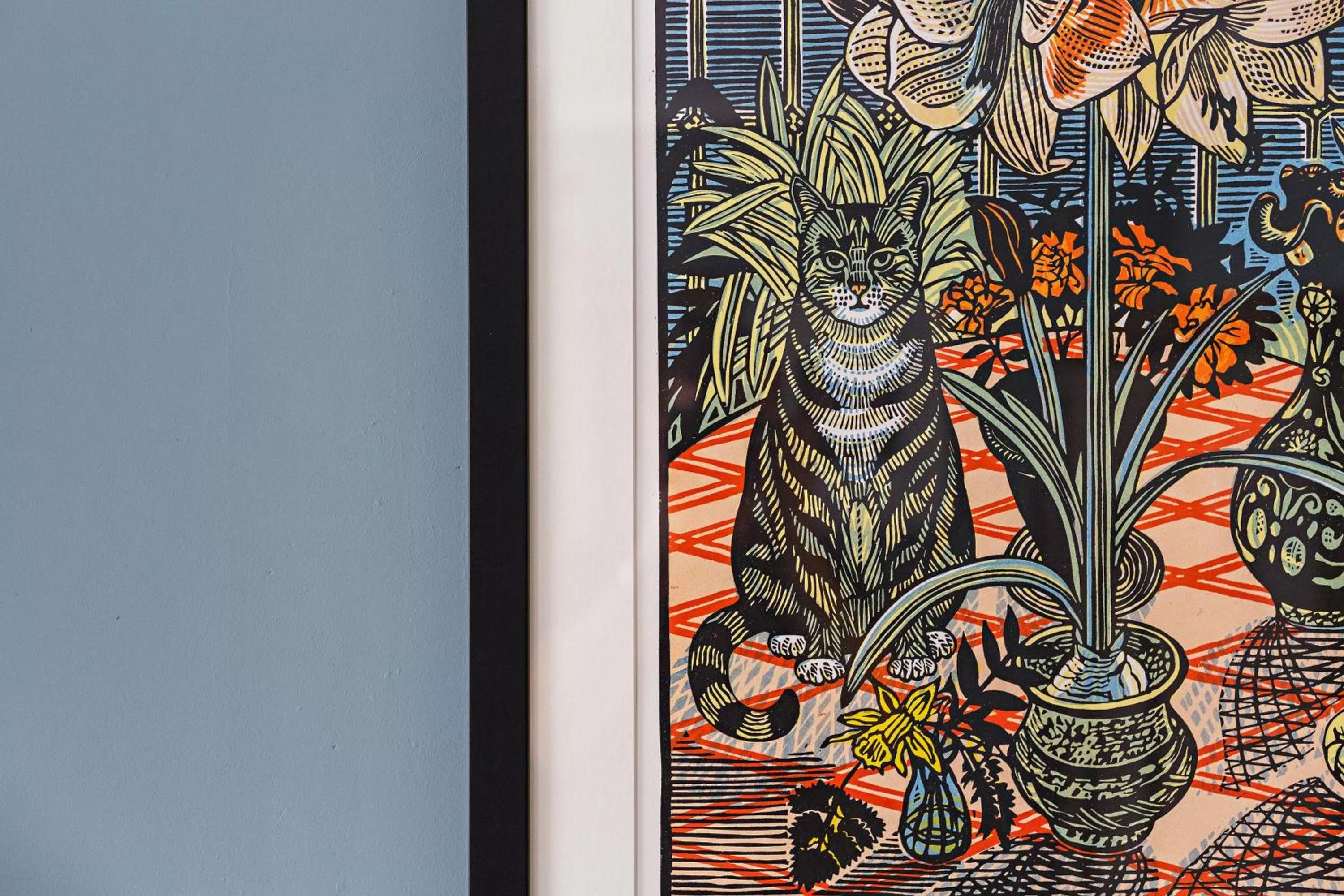 Decorative detail in The Assembly House in central Norwich