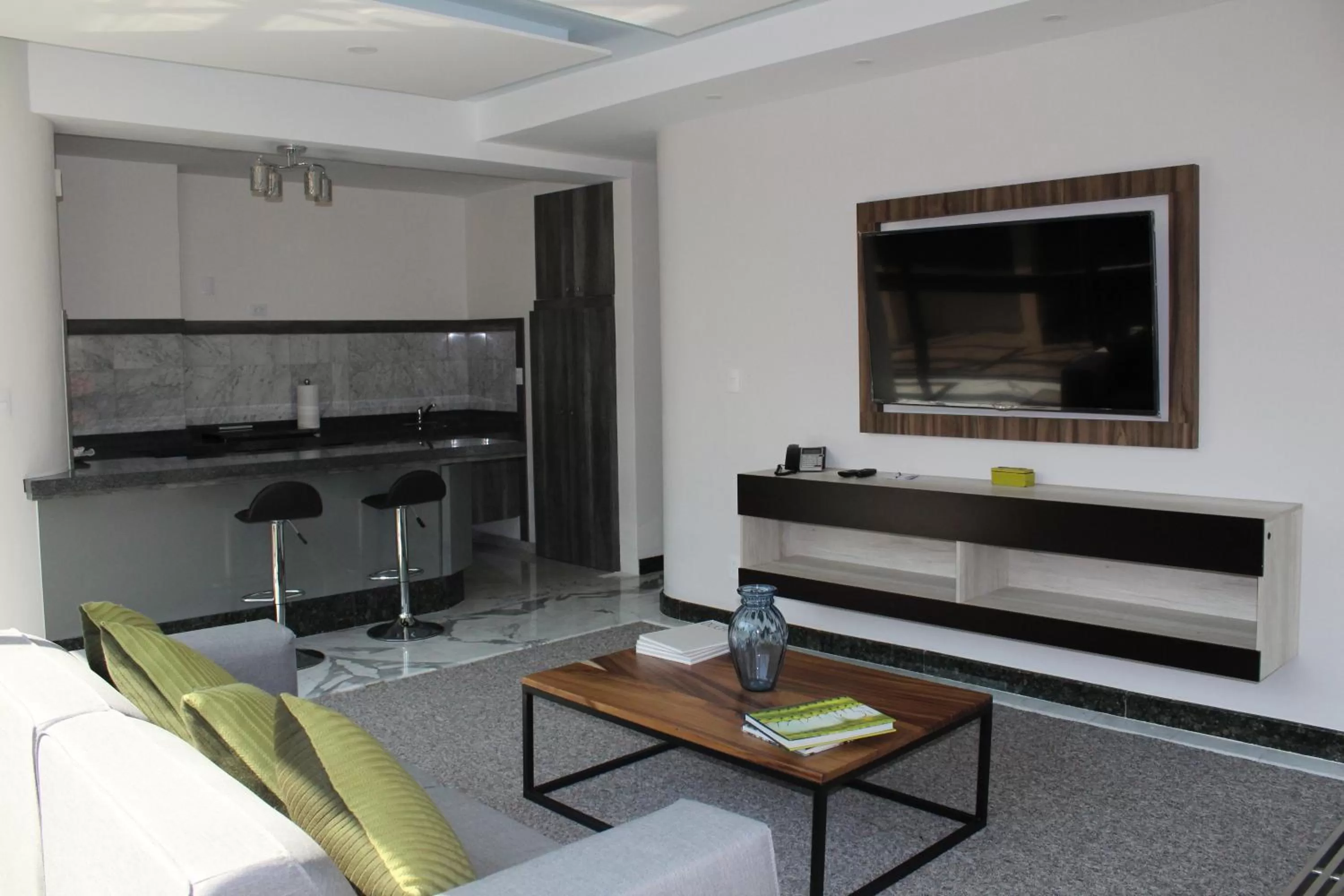 Living room in Hotel Park Nilo Reforma