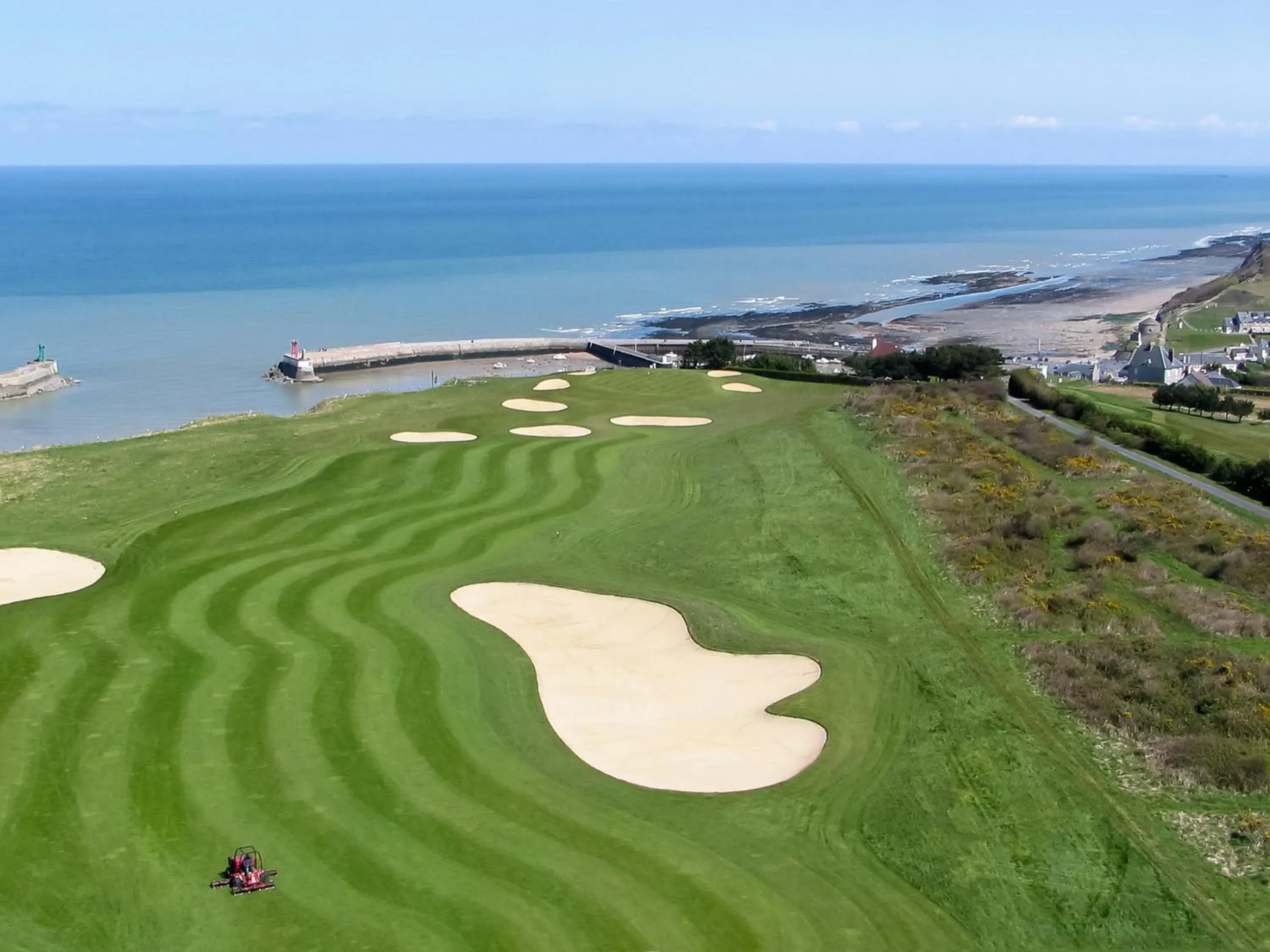 Day, Bird's-eye View in ibis Bayeux Port En Bessin