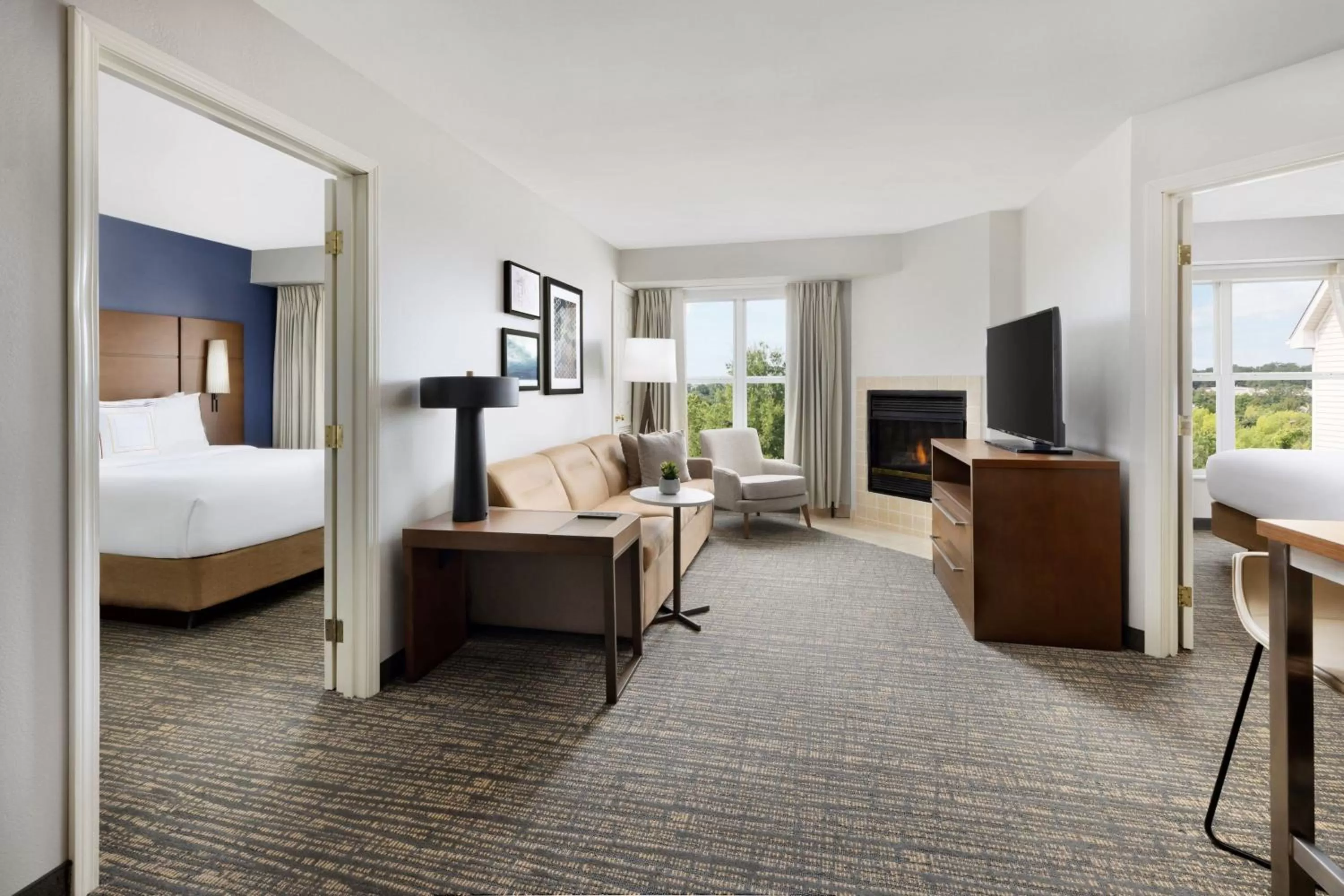 Bedroom, Bed in Residence Inn Potomac Mills Woodbridge