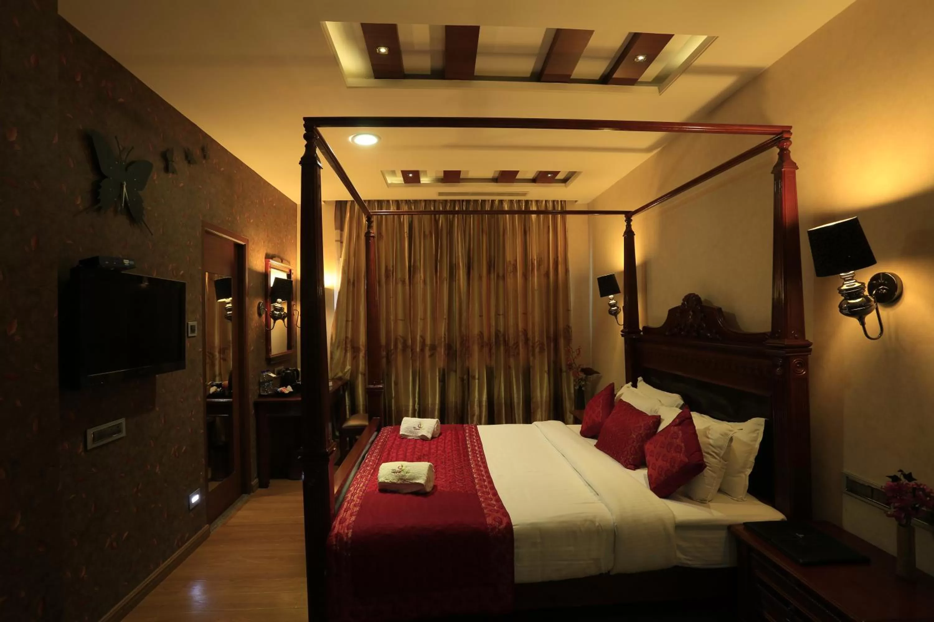 Bed in Hotel Apple Ttree