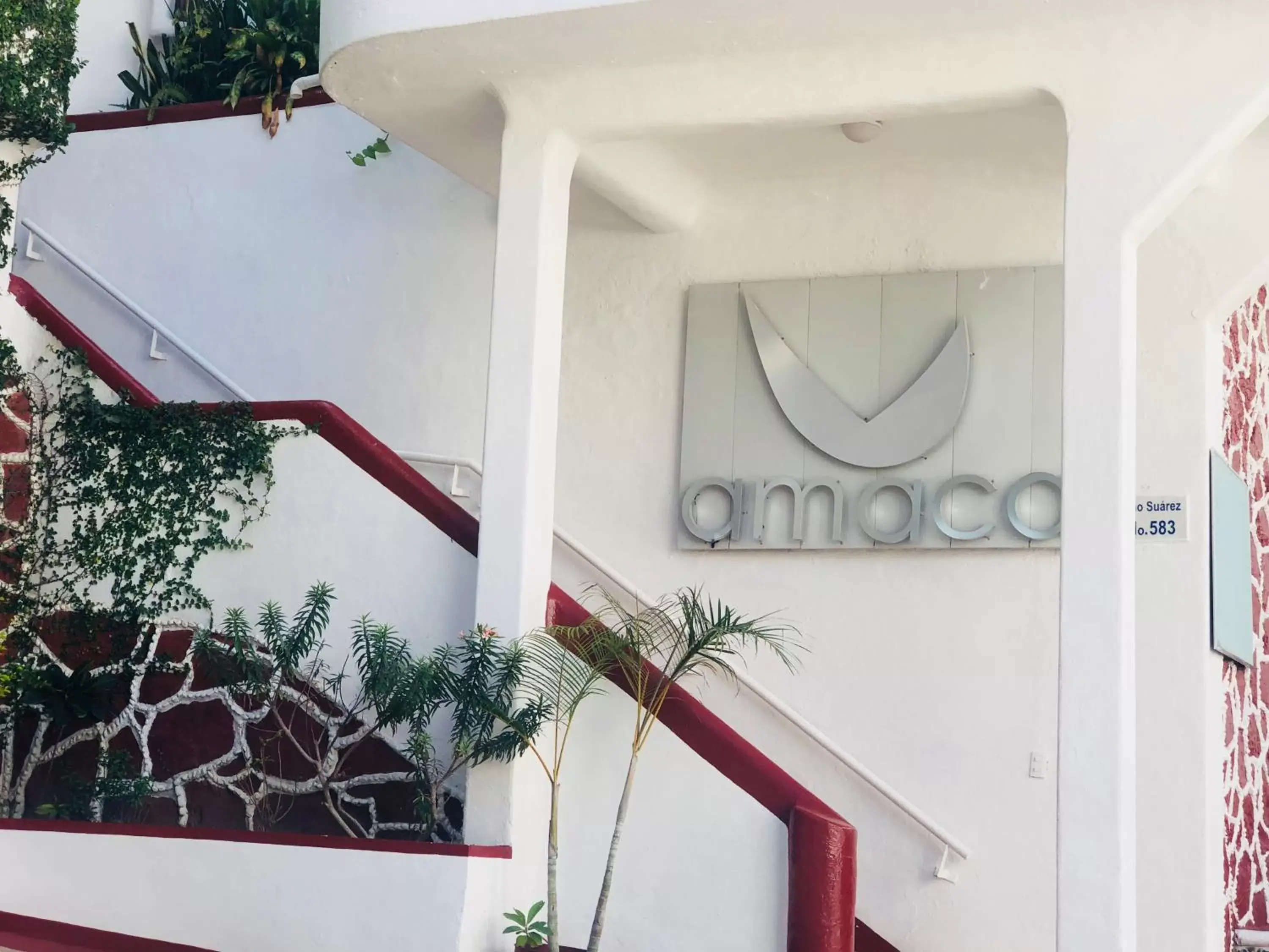 Facade/entrance, Property Logo/Sign in Hotel Amaca Puerto Vallarta - Adults Only