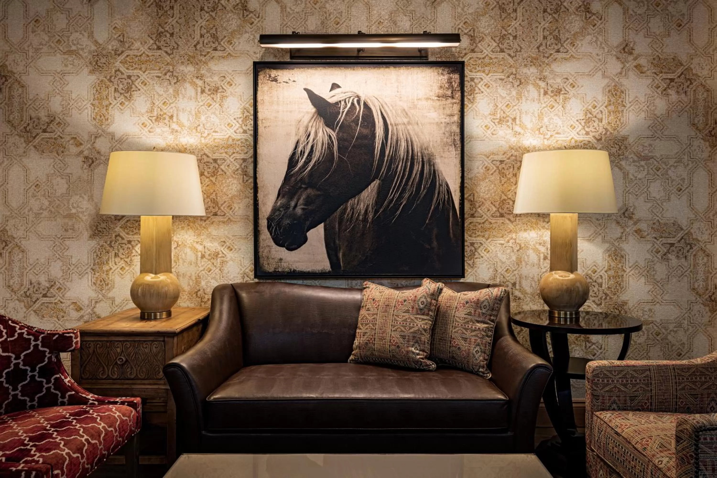Living room in The Brownwood Hotel & Spa