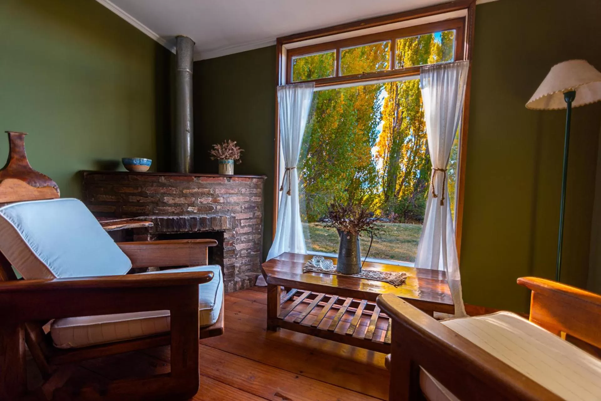 Seating Area in Hostería El Galpón Del Glaciar