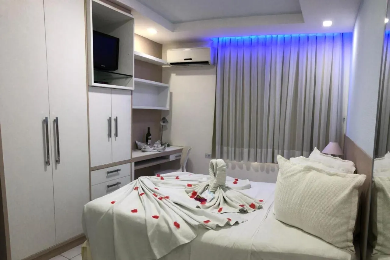 Photo of the whole room, Bed in Hotel Ponta Negra Beach Natal