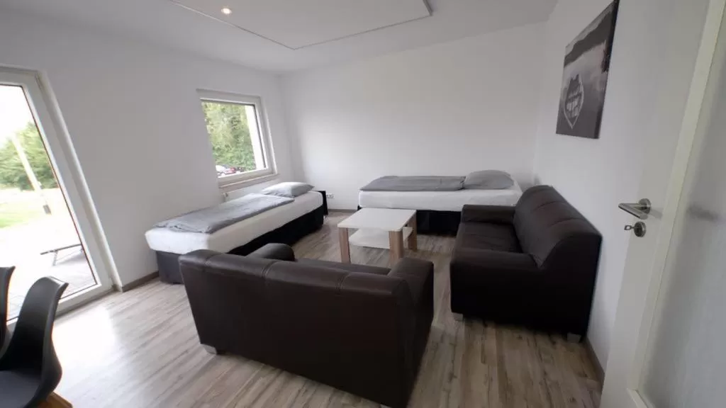 Bed in Kraftwerk Relax Motel