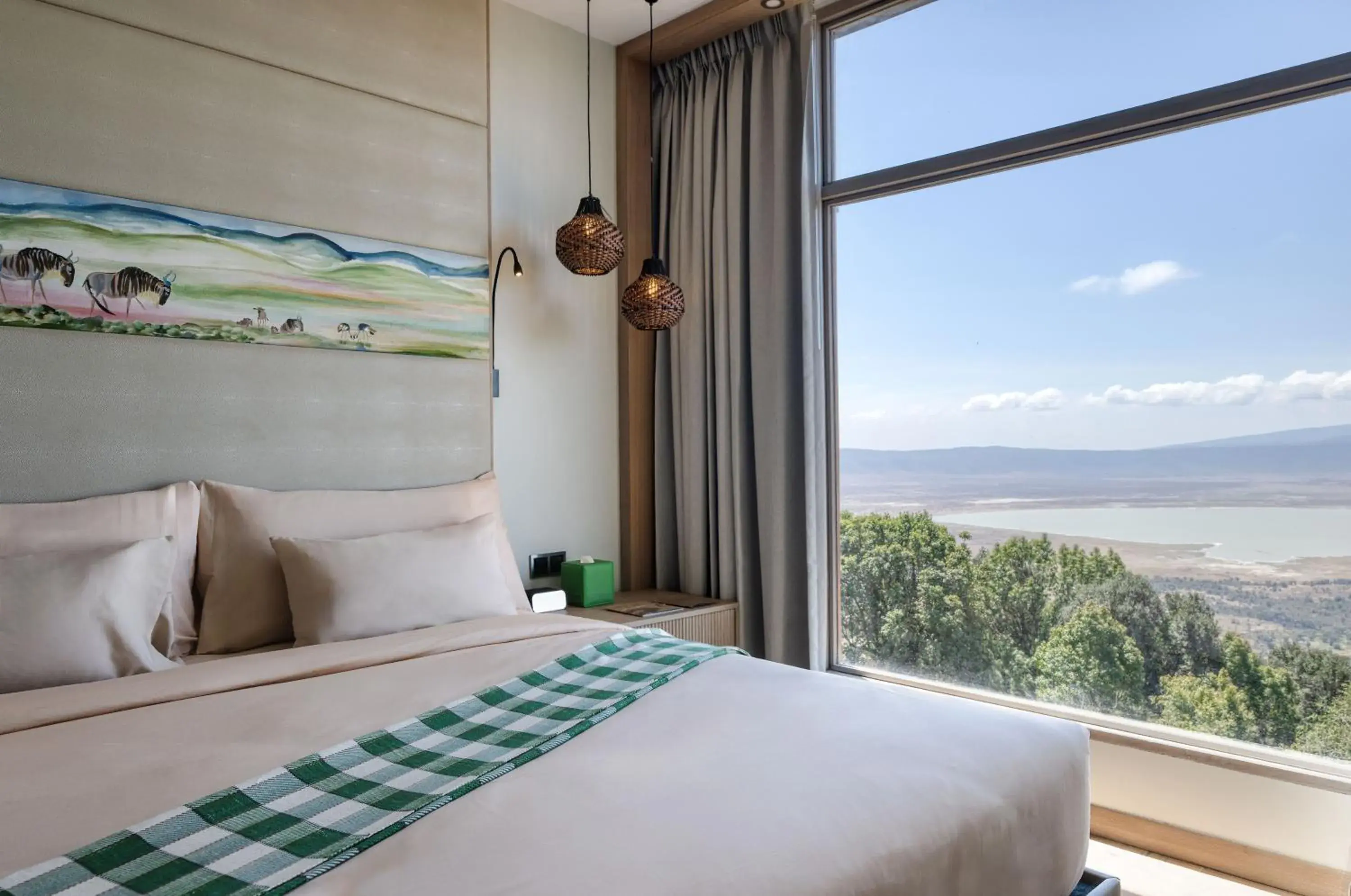Bed in Ngorongoro Lodge member of Melia Collection