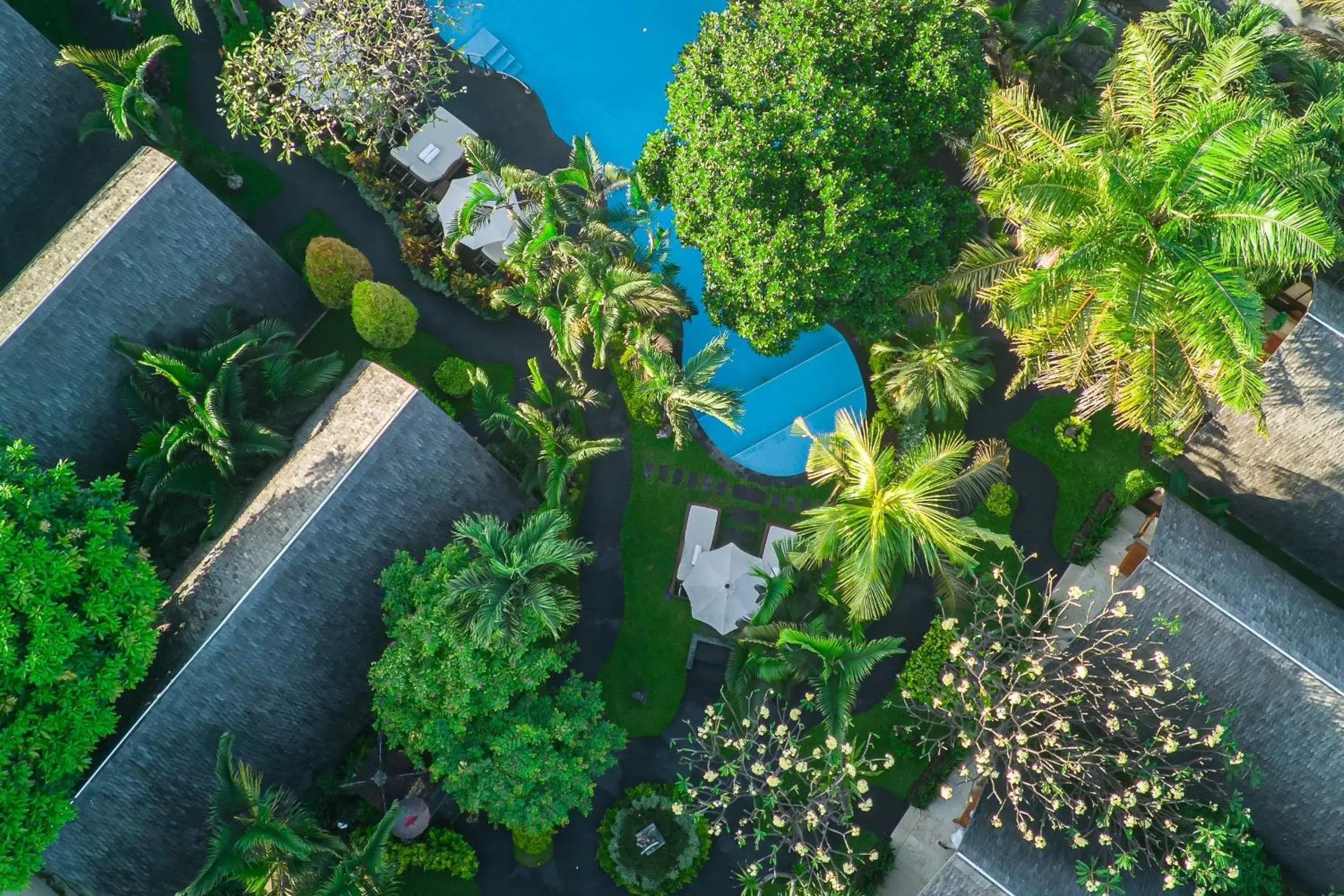 Bird's-eye View in Klumpu Bali Resort