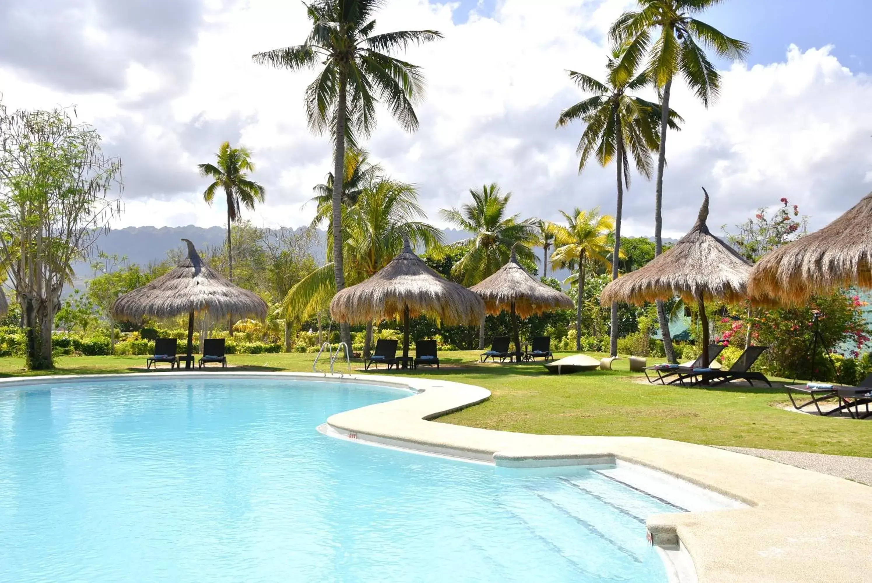 Swimming Pool in Badian Island Wellness Resort