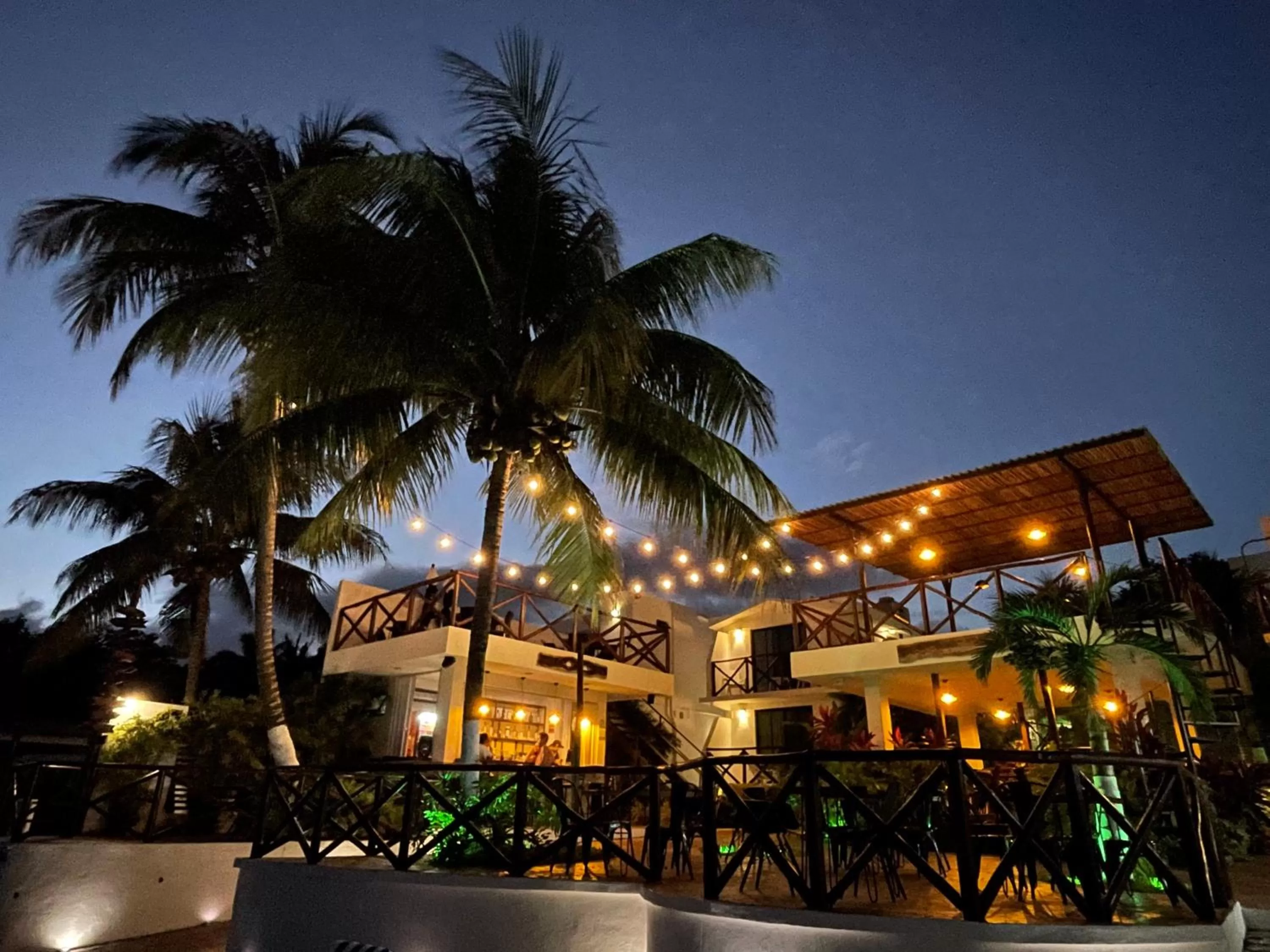 Property building in Hotel Aldea 19 Bacalar