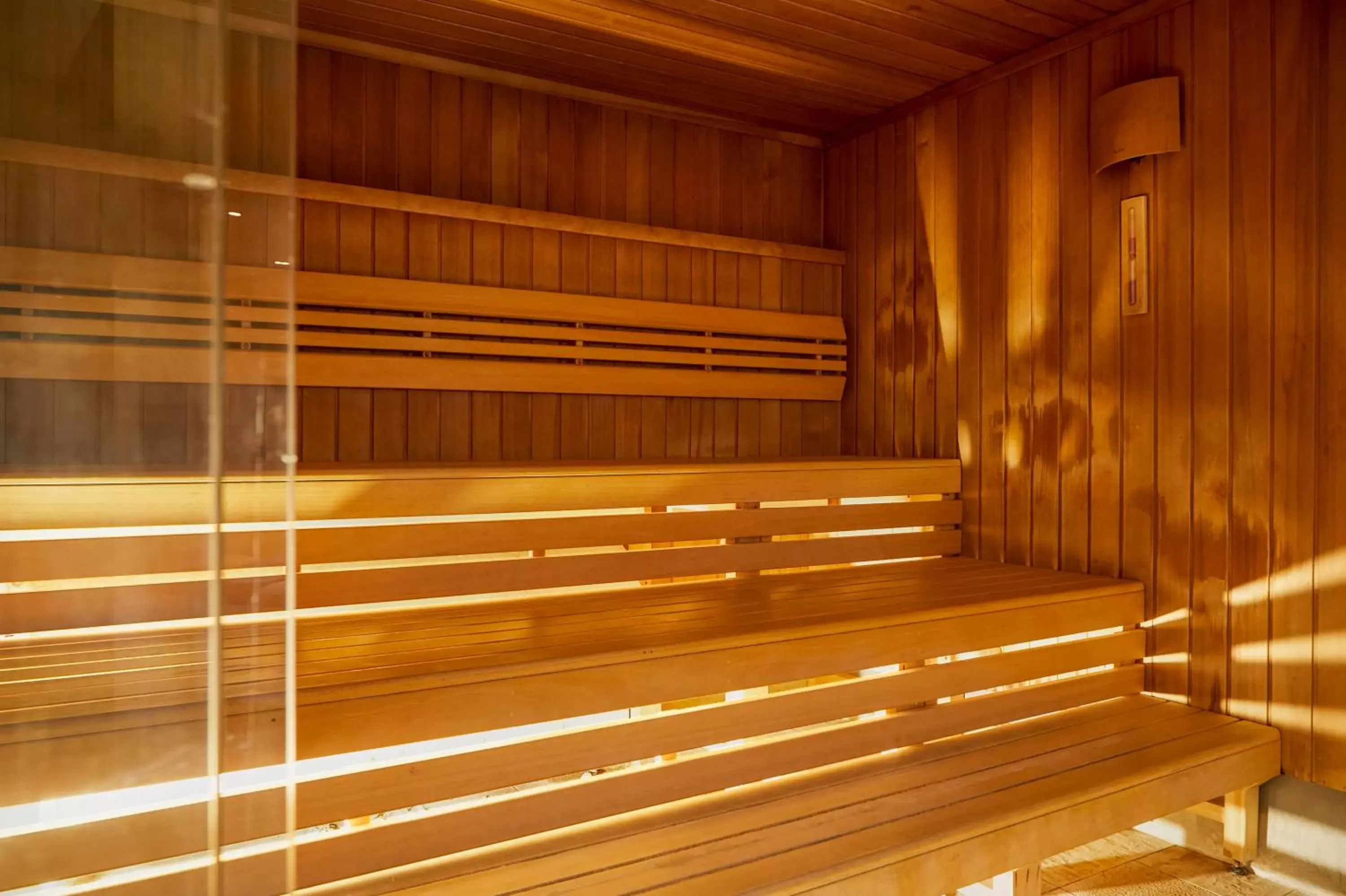Sauna in Lion Quays Resort