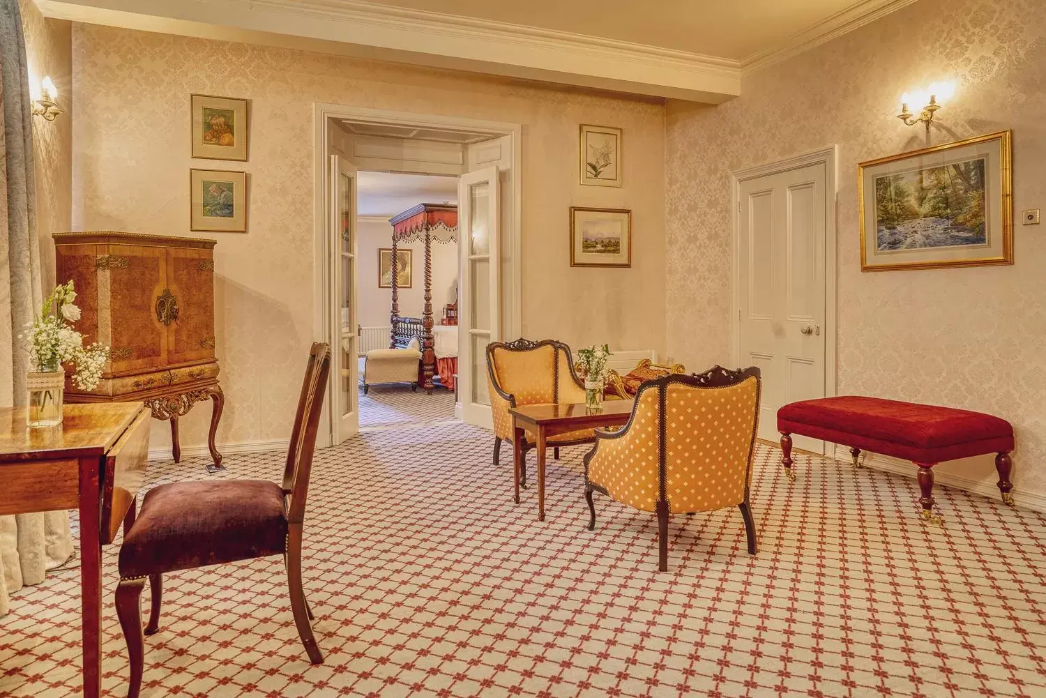 Seating Area in Castle Grove Country House Hotel