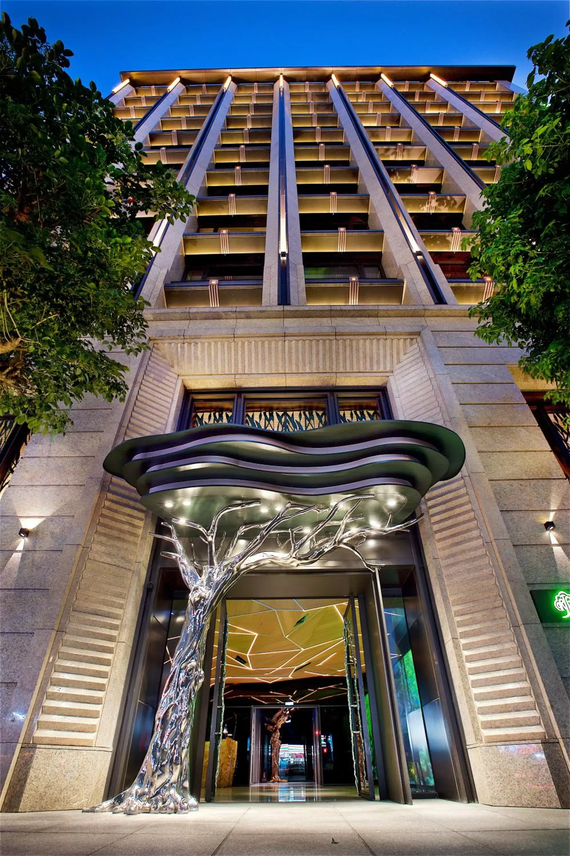 Facade/entrance in arTree hotel