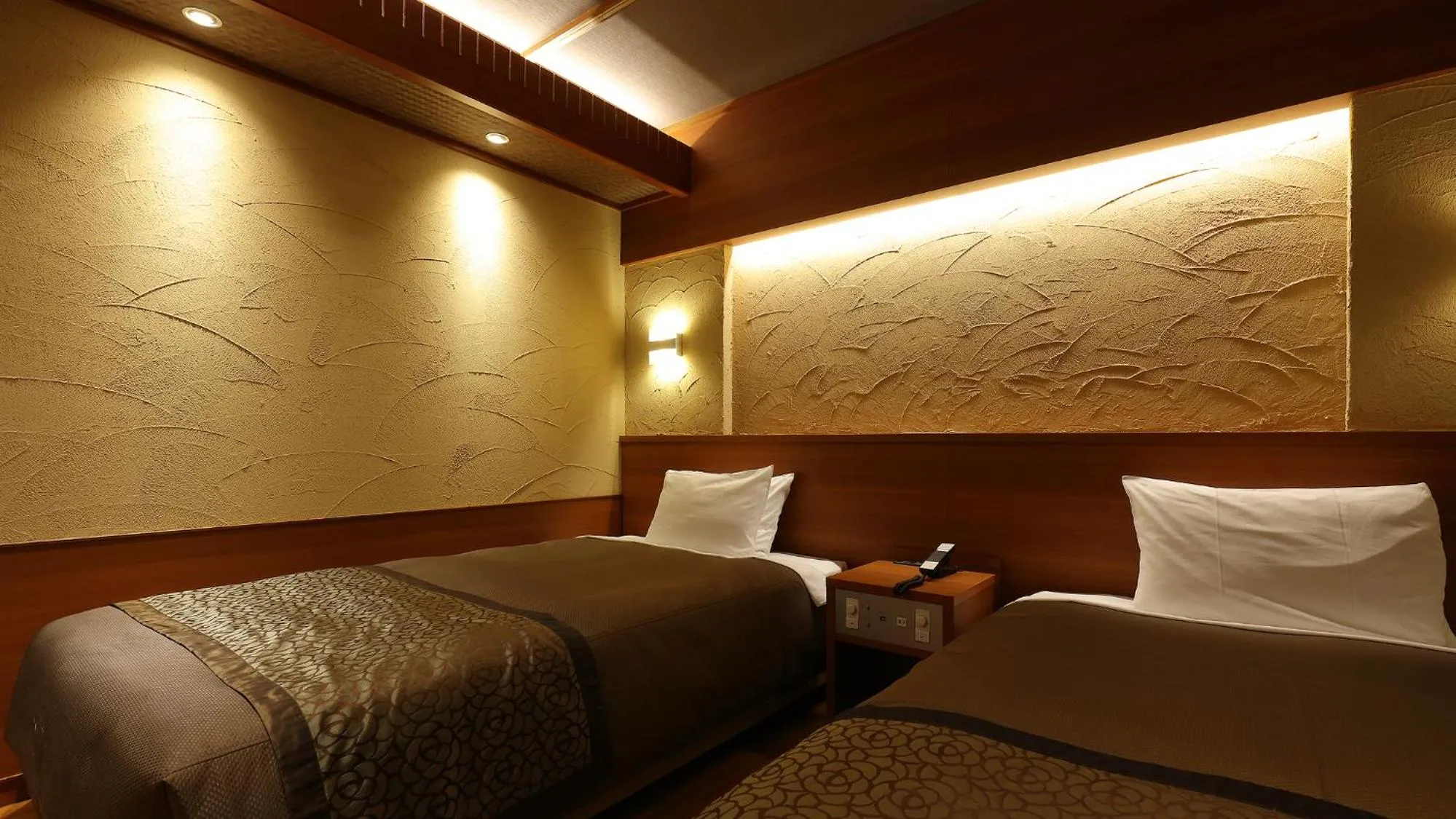 Bed in Arima Onsen Taketoritei Maruyama