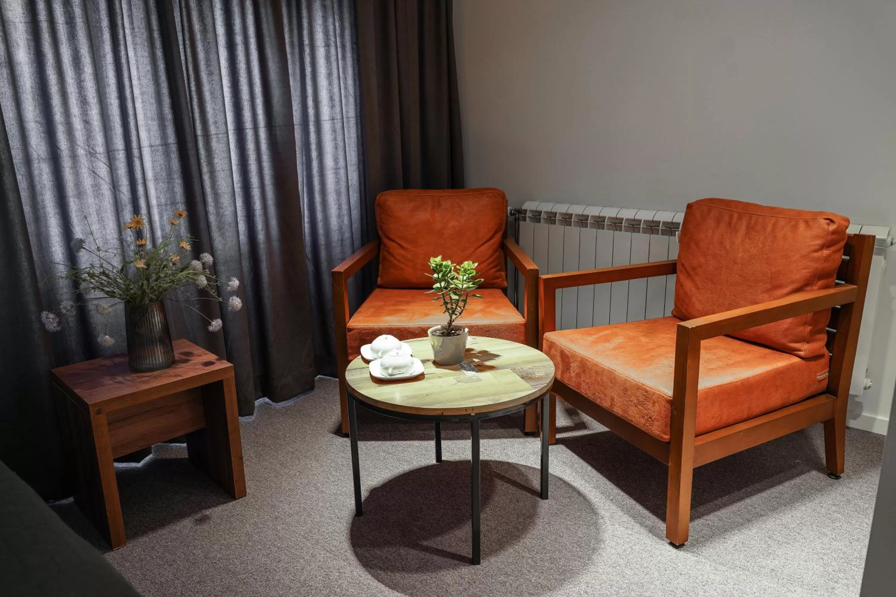 Living room in The White Tree